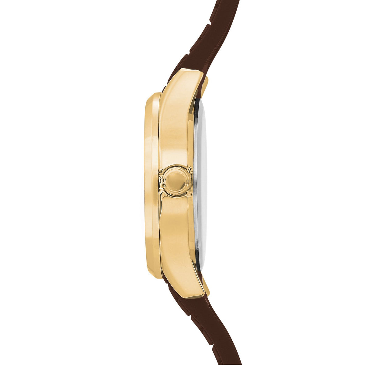 Sekonda Octaire Brown Dial Brown Silicone Womens Watch SK40791 view 4