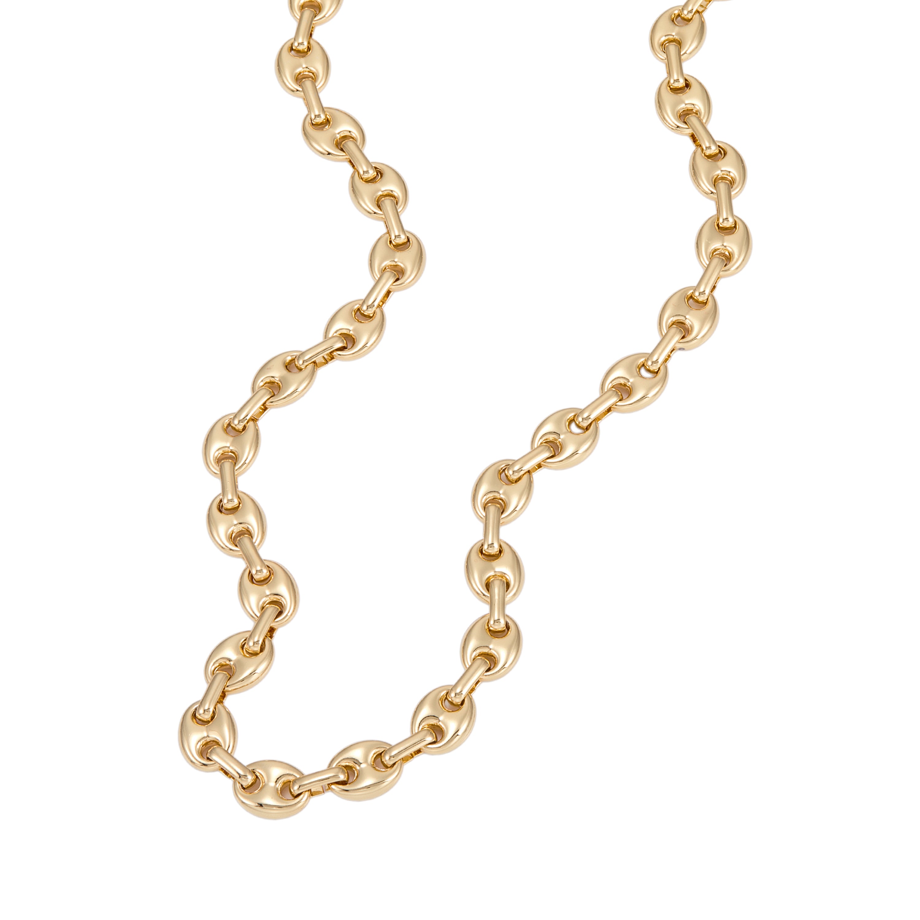 Skagen Moderne Stak Gold-Tone Brass Chain Necklace SKJ5017710