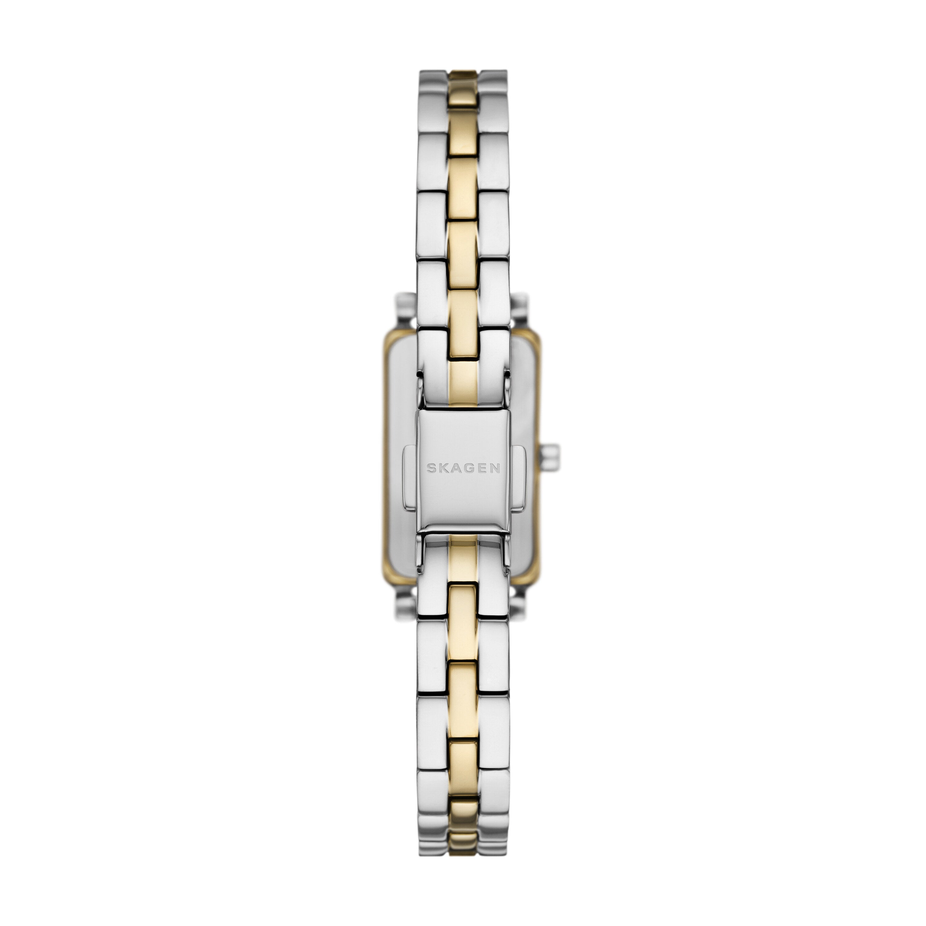 Skagen Hagen Micro White Dial Two Tone Watch SKW3155