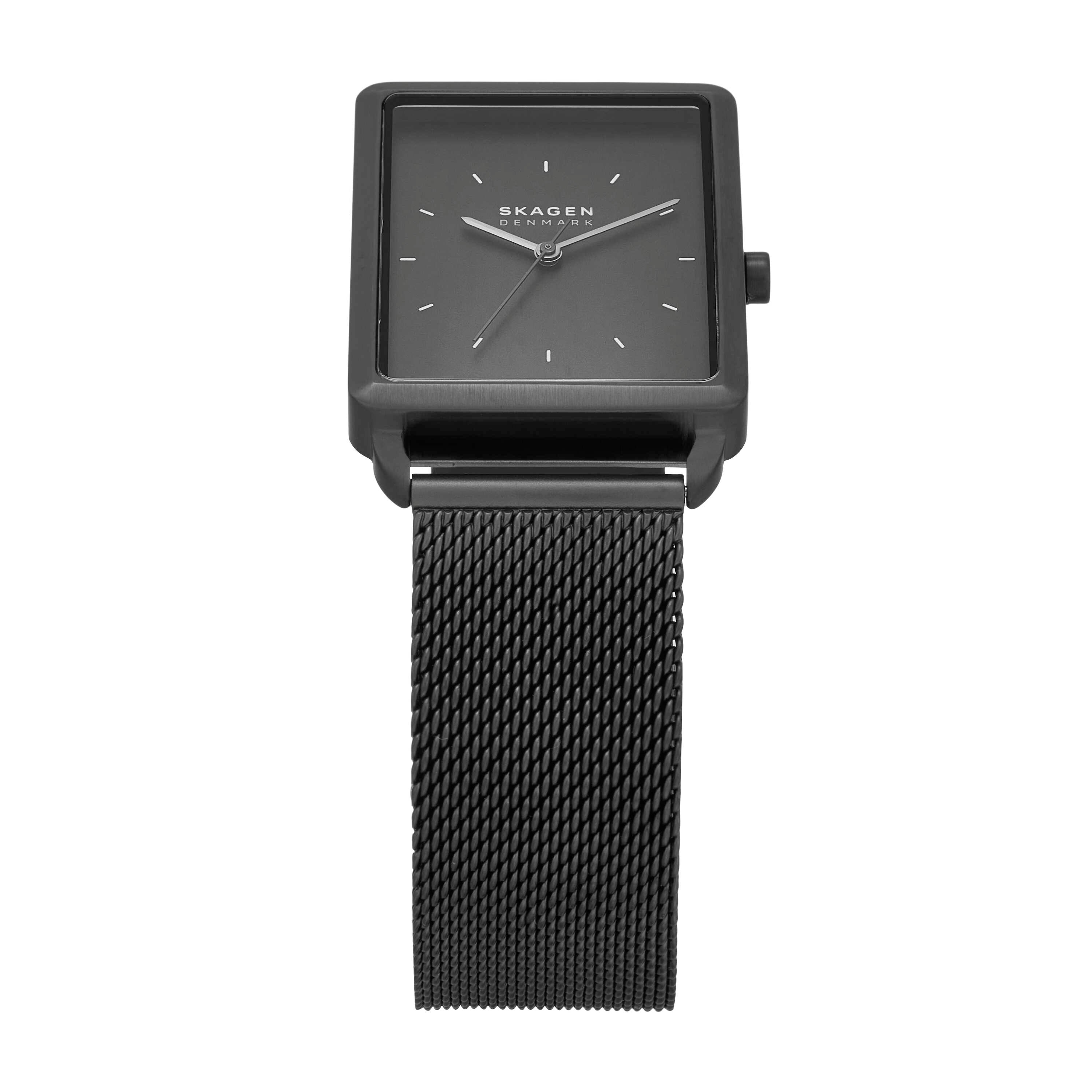 Skagen Hagen Black Dial Stainless Steel Watch SKW6928