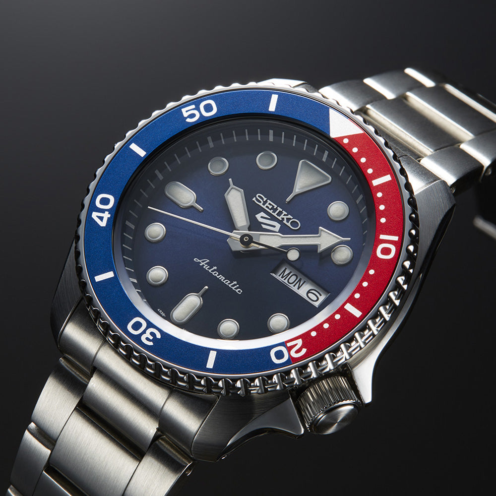 Seiko 5 Sports "5KX" Pepsi Bezel Automatic SRPD53K