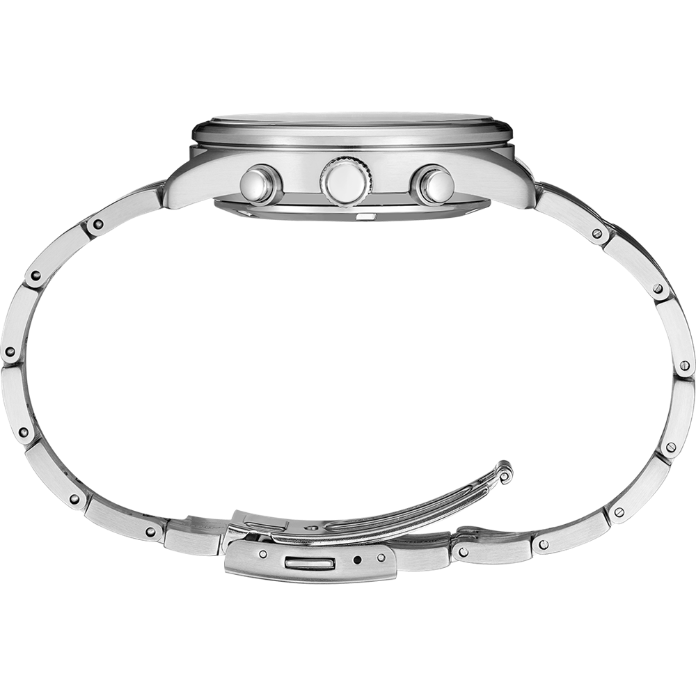 Seiko Chronograph Men's Black Dial Watch SSB429P