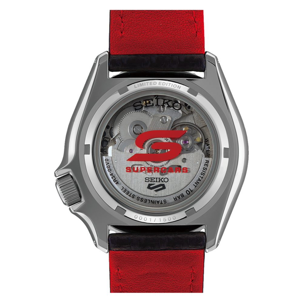 Seiko 5 Sports Supercars Limited Edition GMT Watch SSK057K