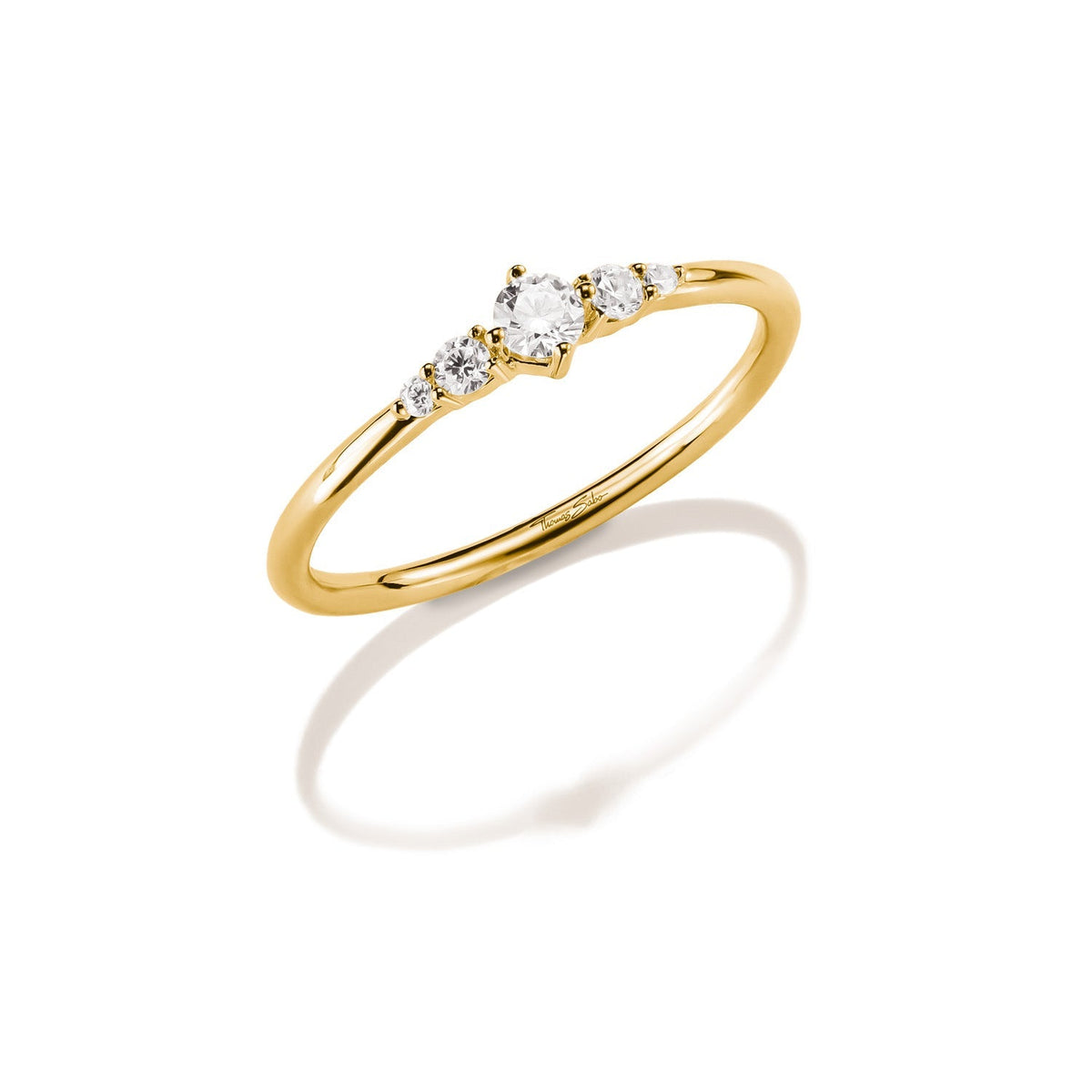 Thomas Sabo Ring with zirconia stones