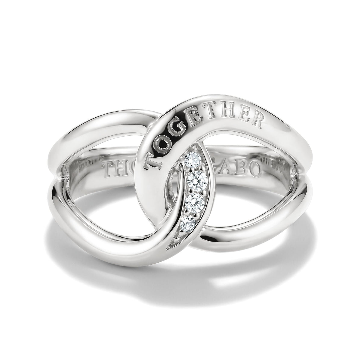 Thomas Sabo Ring Together with zirconia TR2547-50