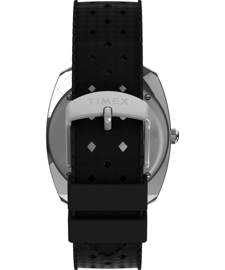 Q Timex Reissue 1971 Velocity Rubber Strap Watch TW2W22400