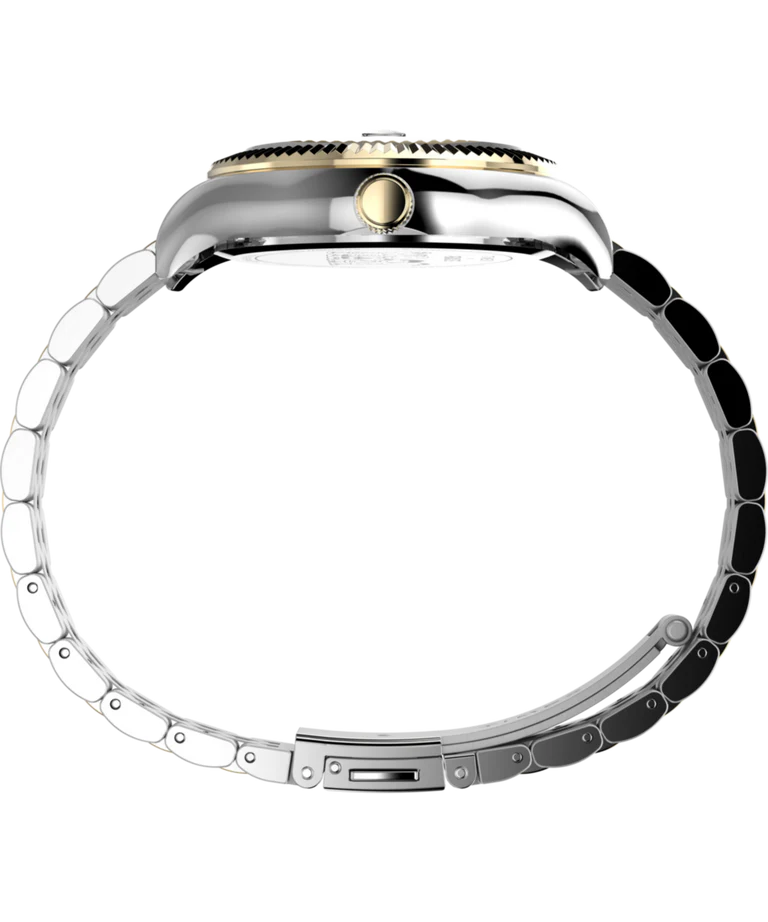 Timex x Peanuts® Legacy Bowtie Two Tone Stainless Steel Watch TW2Y11100