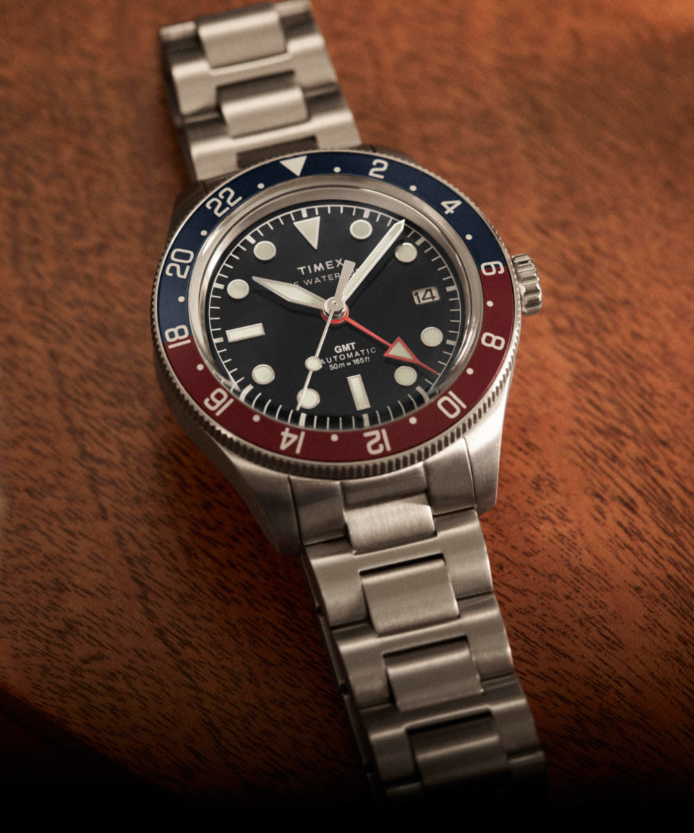 Timex Waterbury Heritage Automatic GMT - Campaign Shot