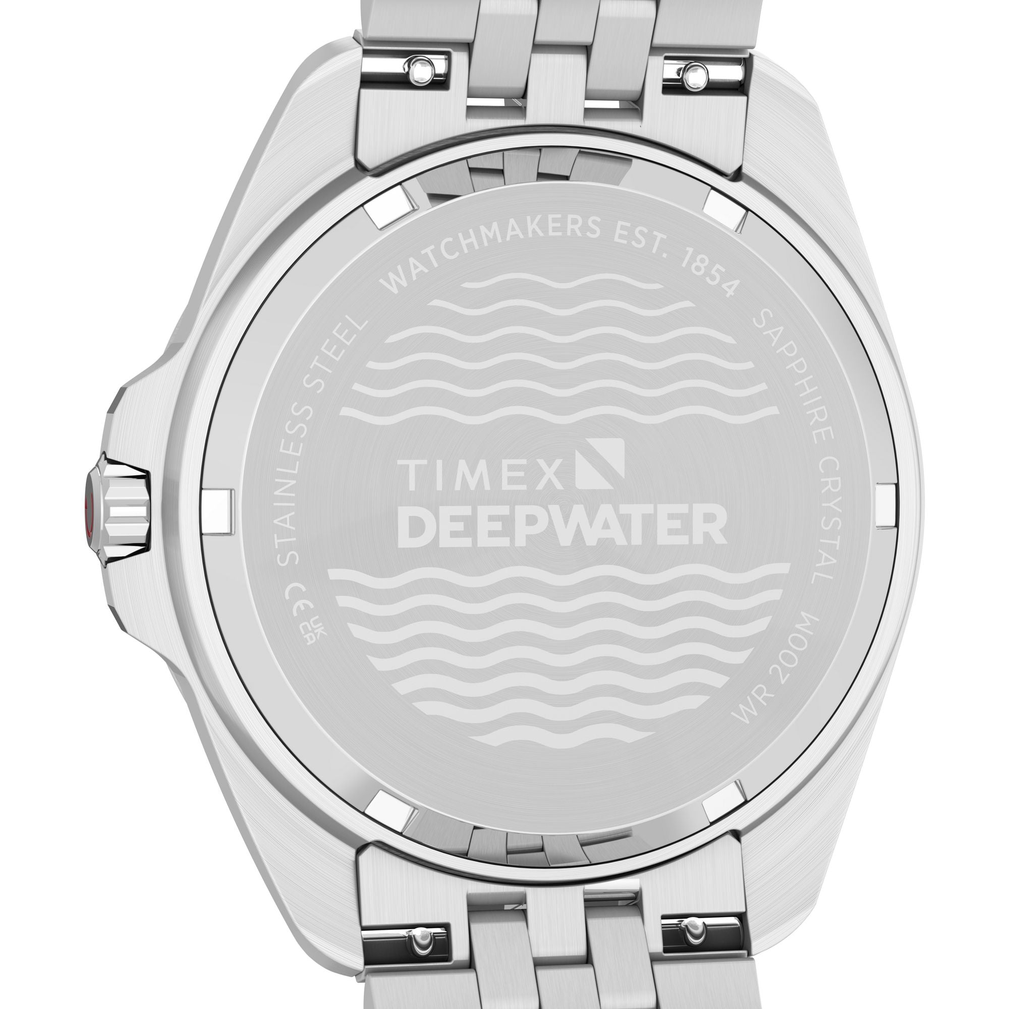 Timex Deepwater Arctic 200M Jubilee Stainless Steel Strap Watch TW2Y64500