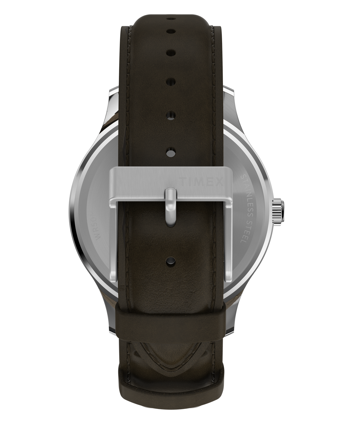 Timex Expedition Field 36.5mm Brown Dial Brown Leather Watch TW4B35800