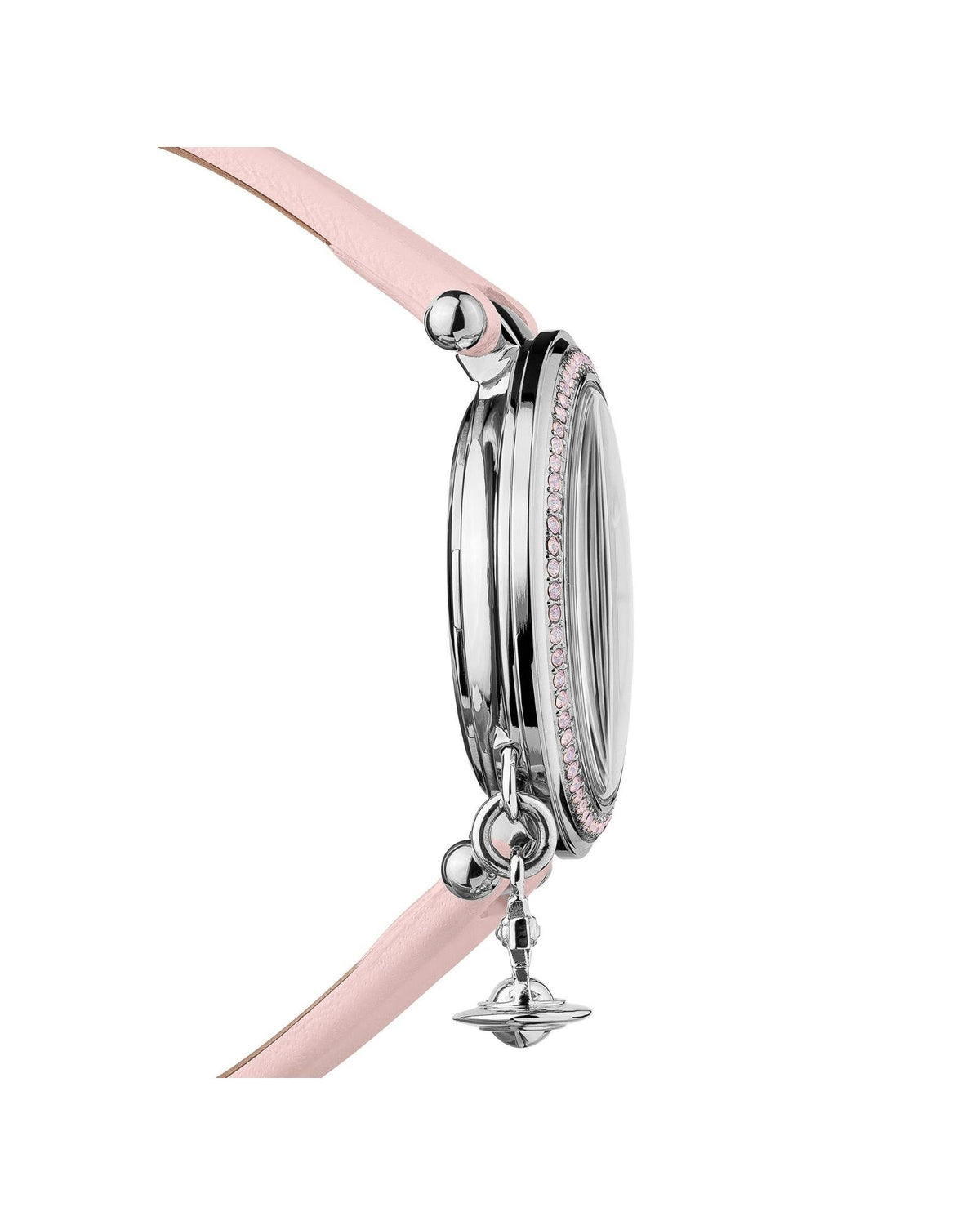 Vivienne Westwood Orb Pastelle Watch Pale Pink Silver
