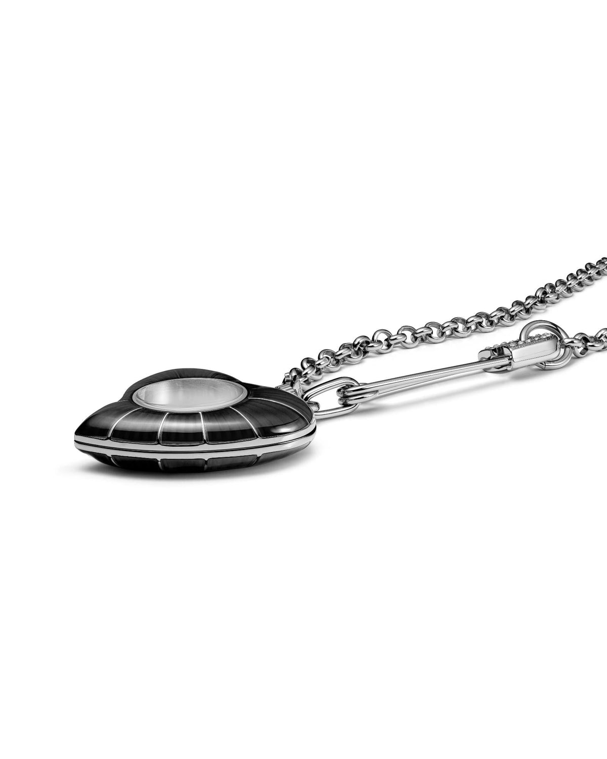 Vivienne Westwood Heart Pendant 32mm Black Watch