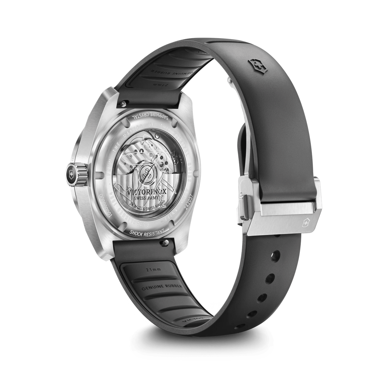 Victorinox Concept One Automatic 39mm Black Rubber and Dial Watch 242057