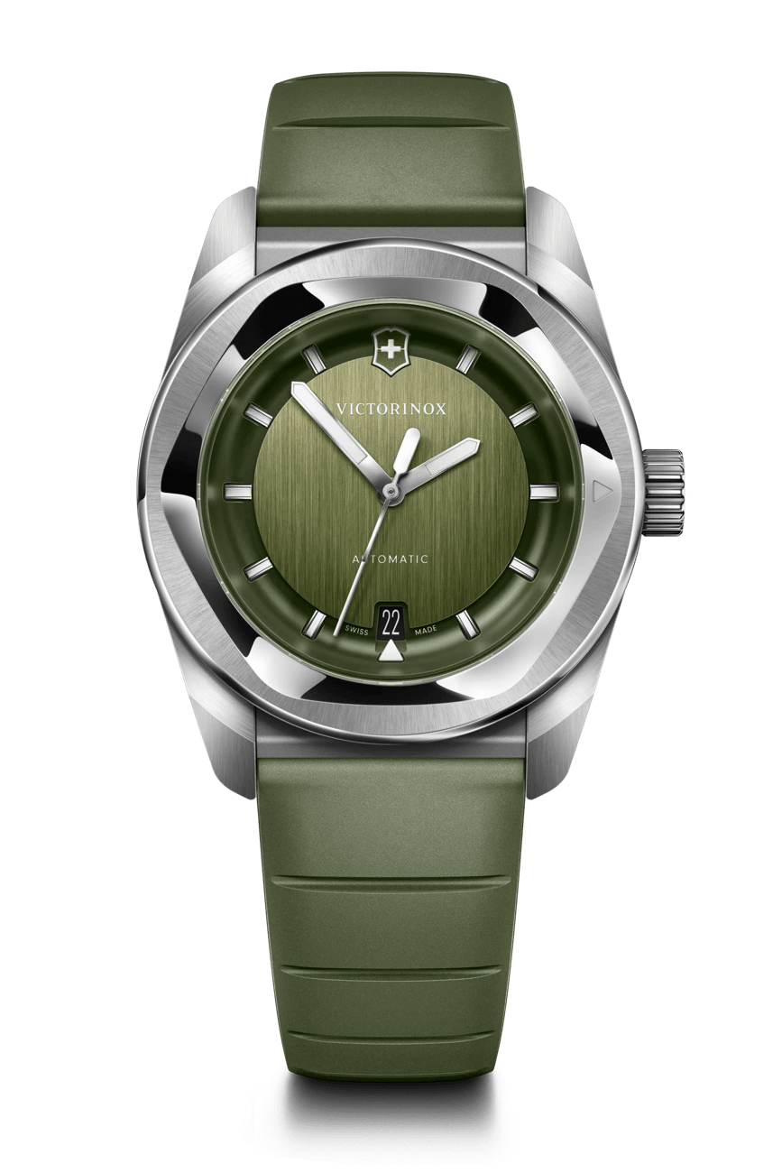 Victorinox Concept One Automatic 39mm Green Rubber and Dial Watch 242058