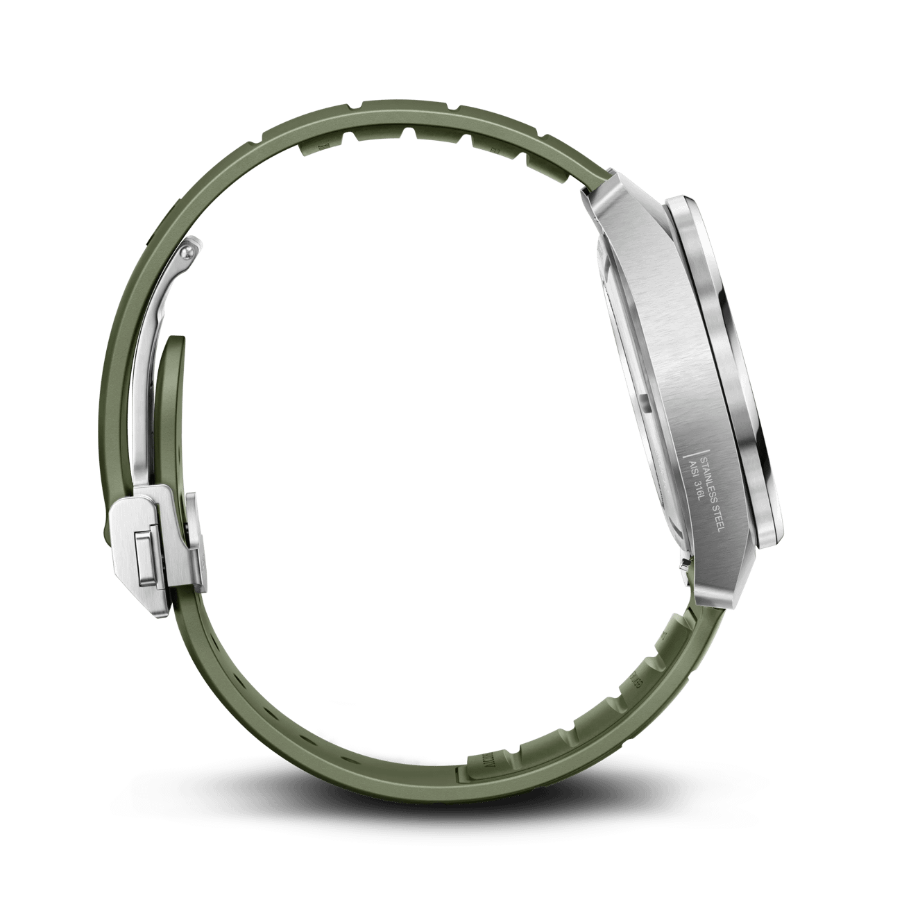 Victorinox Concept One Automatic 39mm Green Rubber and Dial Watch 242058