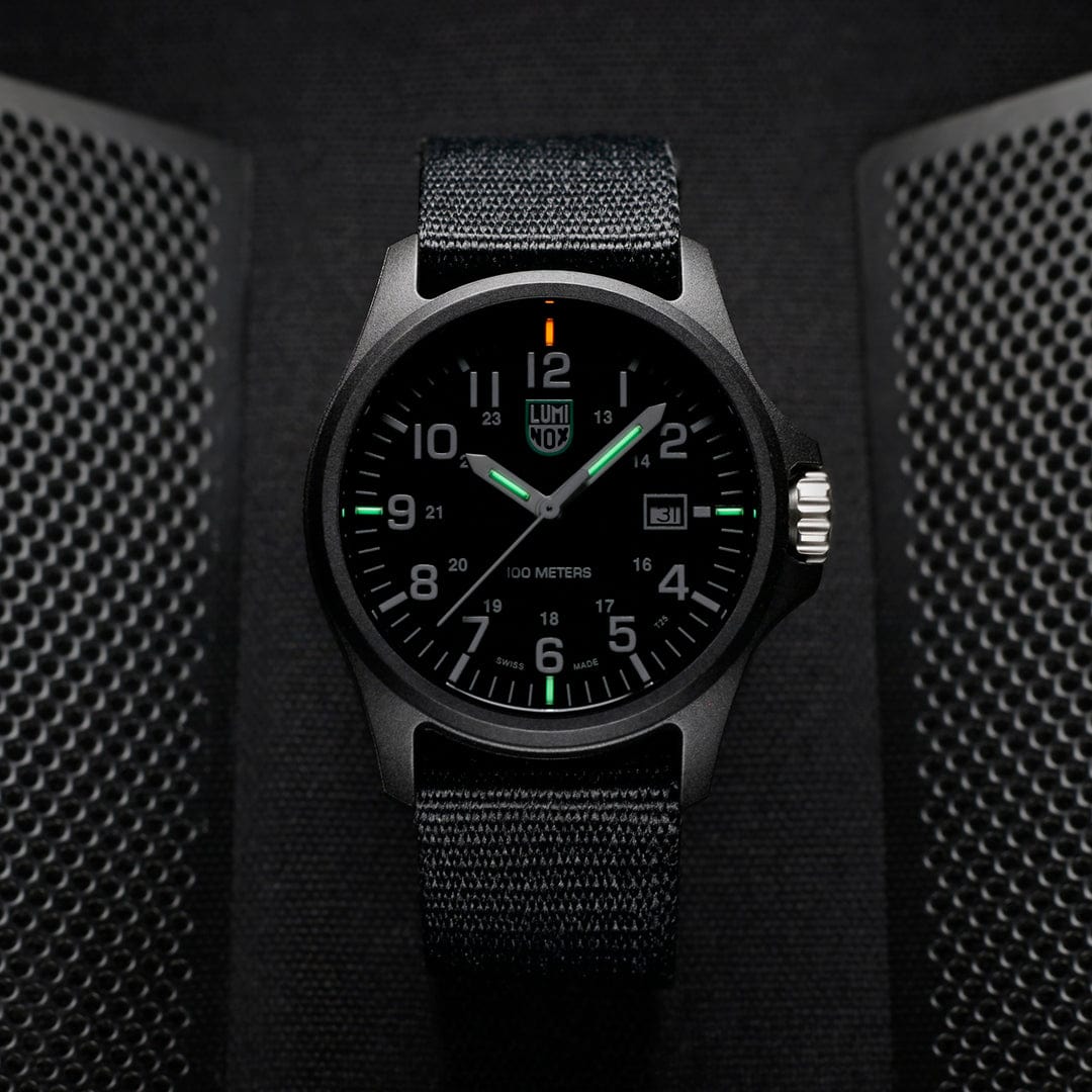 Luminox Patagonia Carbonox Black Dial Webbing Strap Watch X2.2401.NB