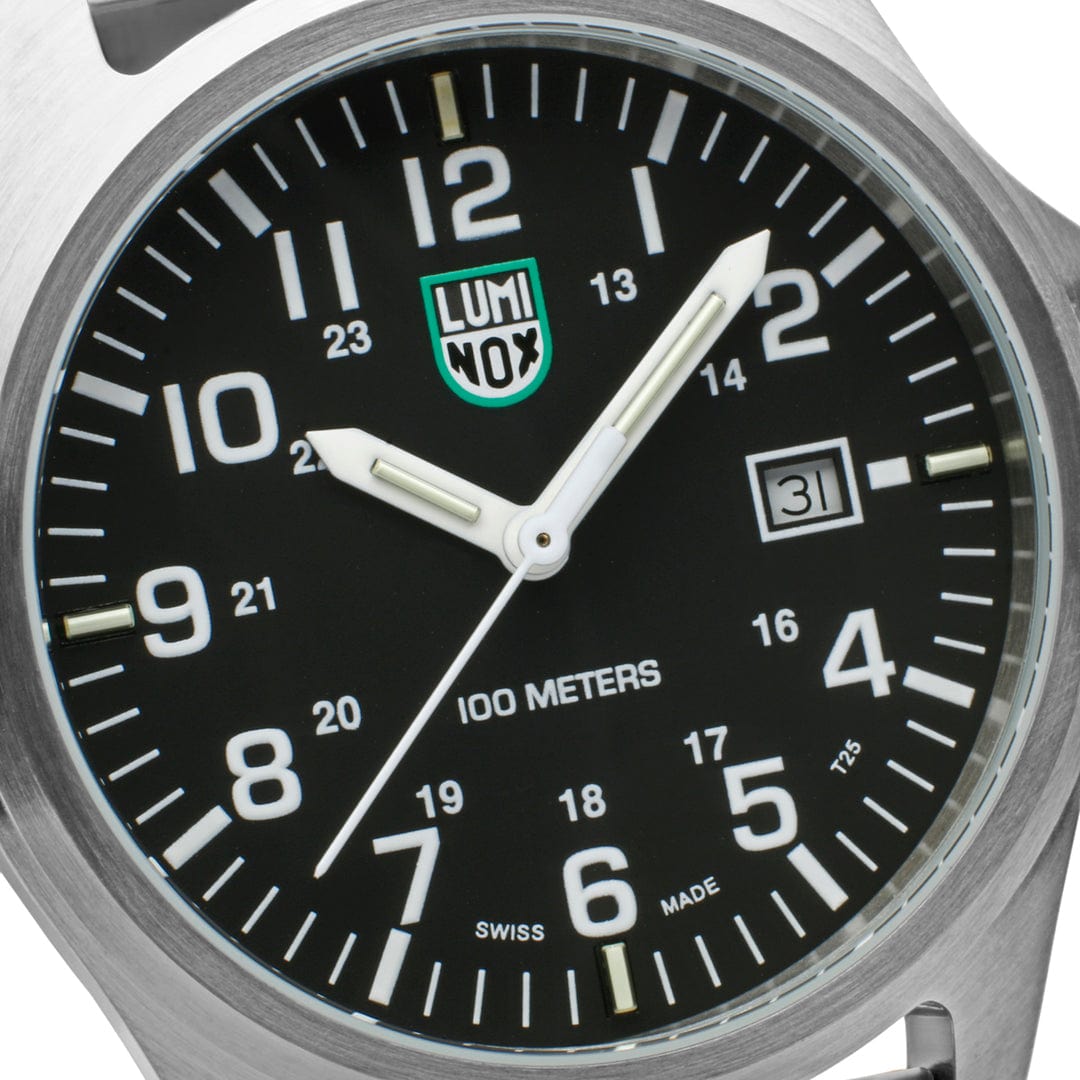 Luminox Patagonia Black Dial Stainless Steel Watch X2.2501.M