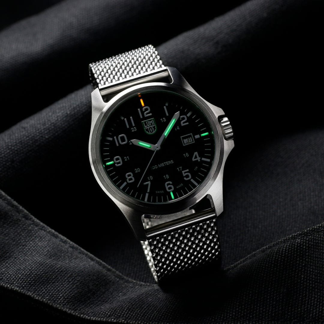 Luminox Patagonia Black Dial Stainless Steel Watch X2.2501.M