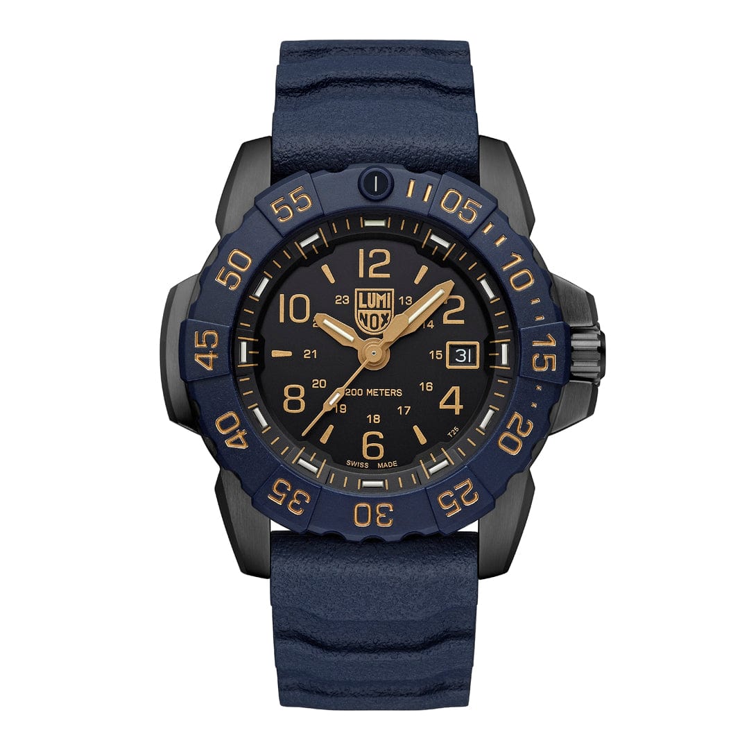 Luminox Navy Seal Foundation Back to the Blue Black Dial Watch XS.3255.CB.NSF