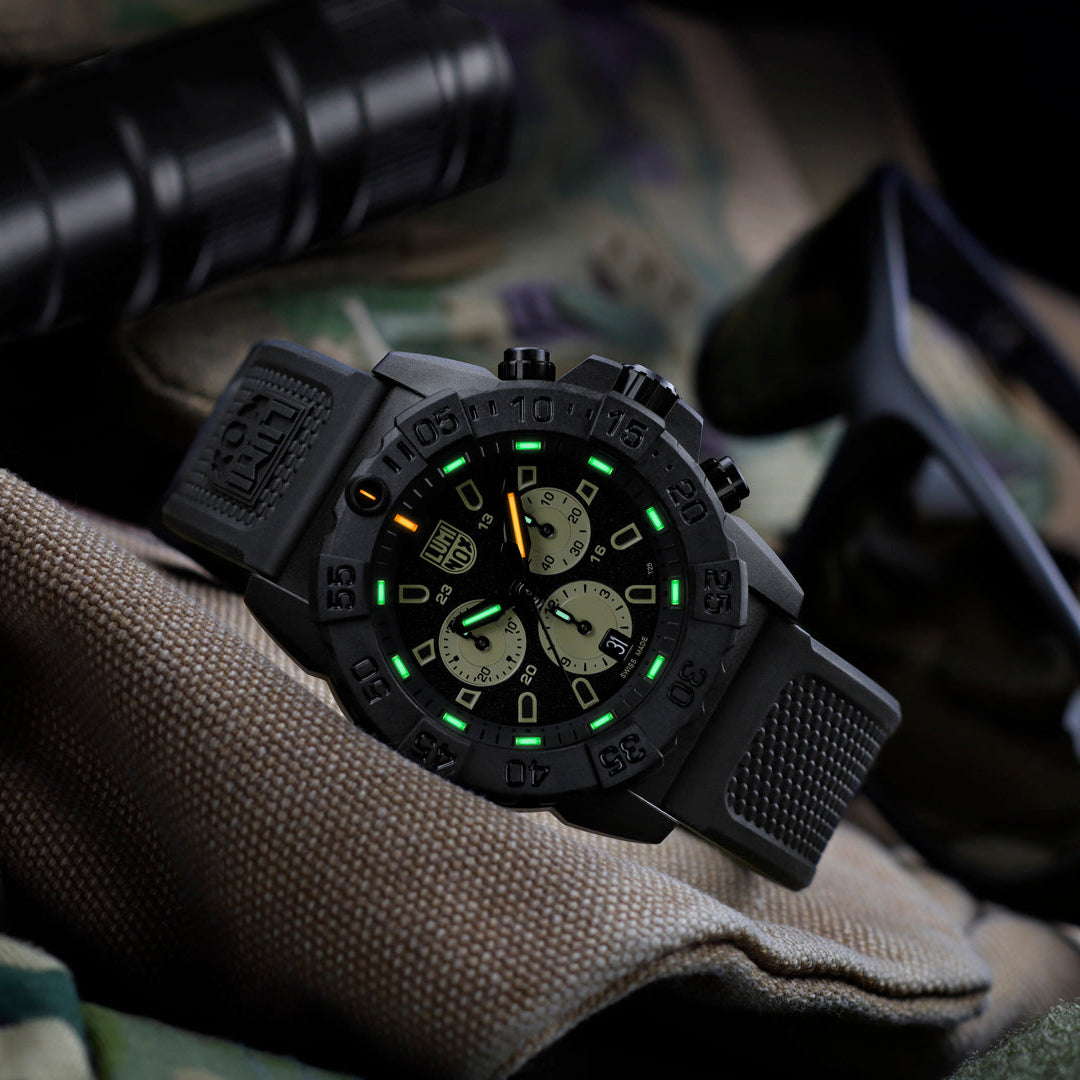 Luminox Navy SEAL Chronograph 45mm, military watch XS.3587