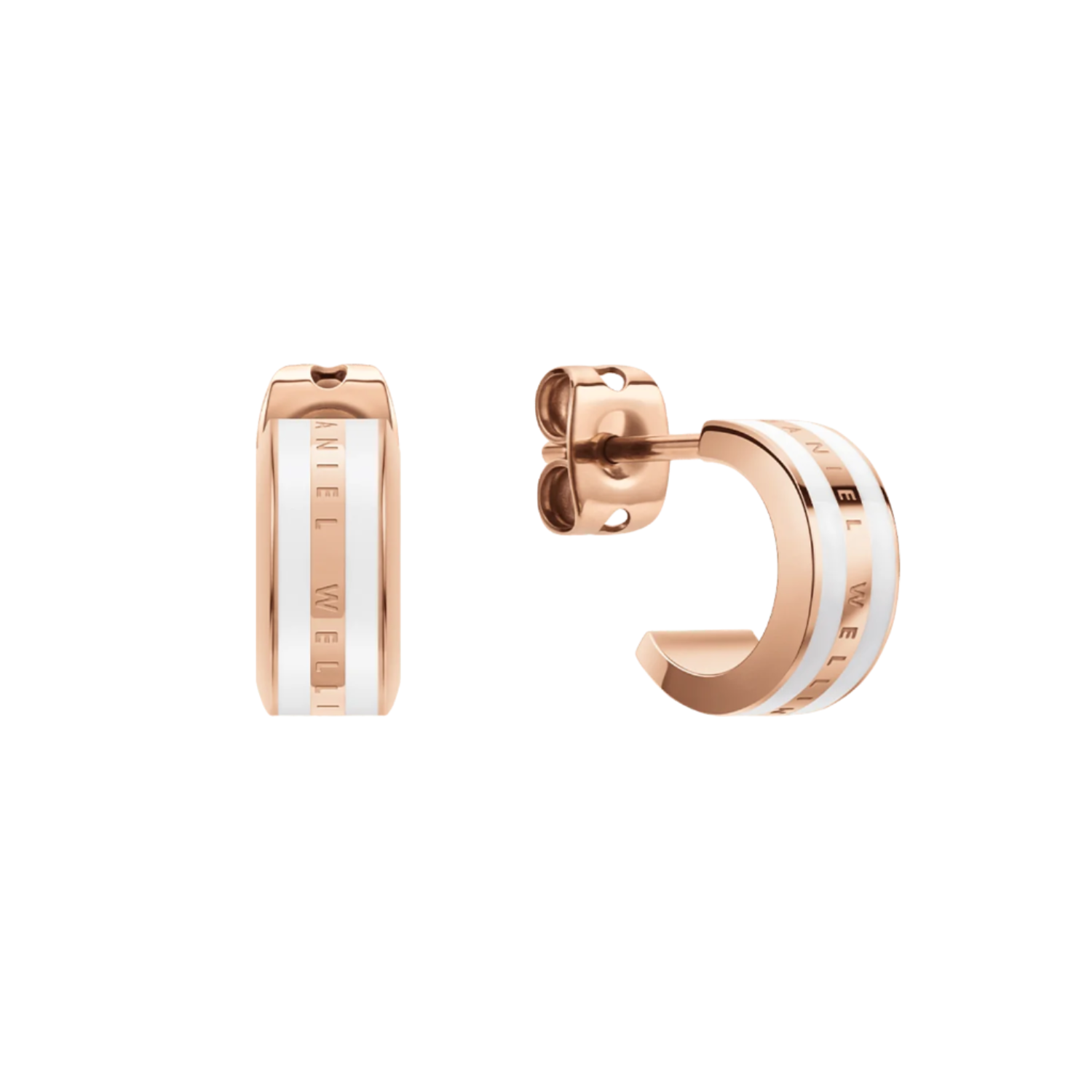 Daniel Wellington Emalie Rose Gold Earrings DW00400148