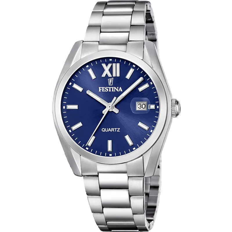 Festina Blue Dial Stainless Steel Men's Watch F20707/7