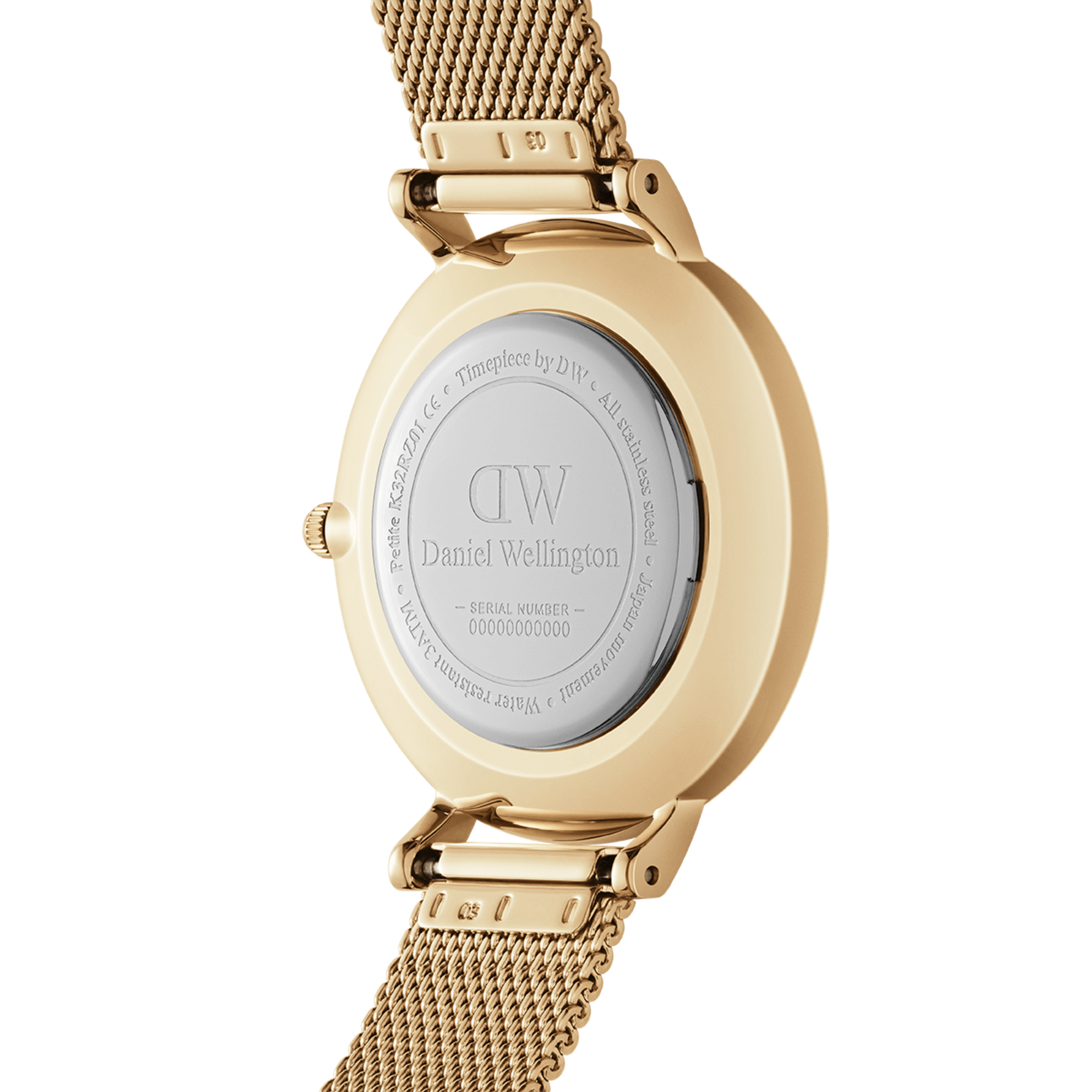 Daniel Wellington Petite 28mm Bezel Mesh White Watch DW00100662