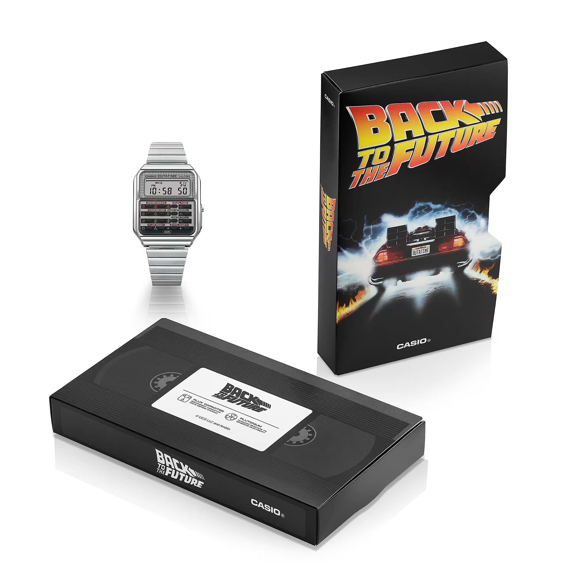 Casio x Back To The Future: The Ultimate Time Machine Limited Edition Watch CA500WEBF-1A