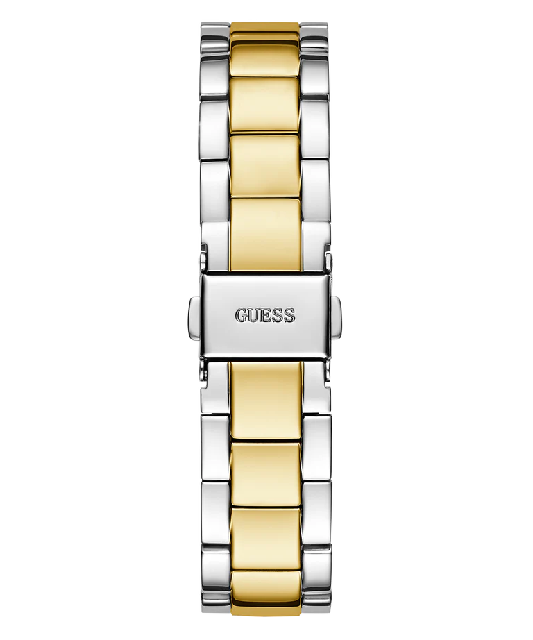 Guess Ladies Two-Toned Luna Day-Date Watch GW0308L6