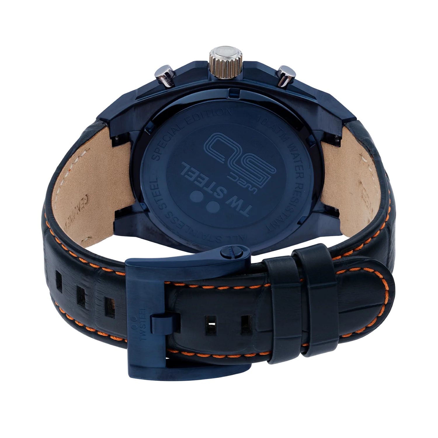 TW Steel CEO Tech 44MM Chronograph Blue Dial Watch CE4110