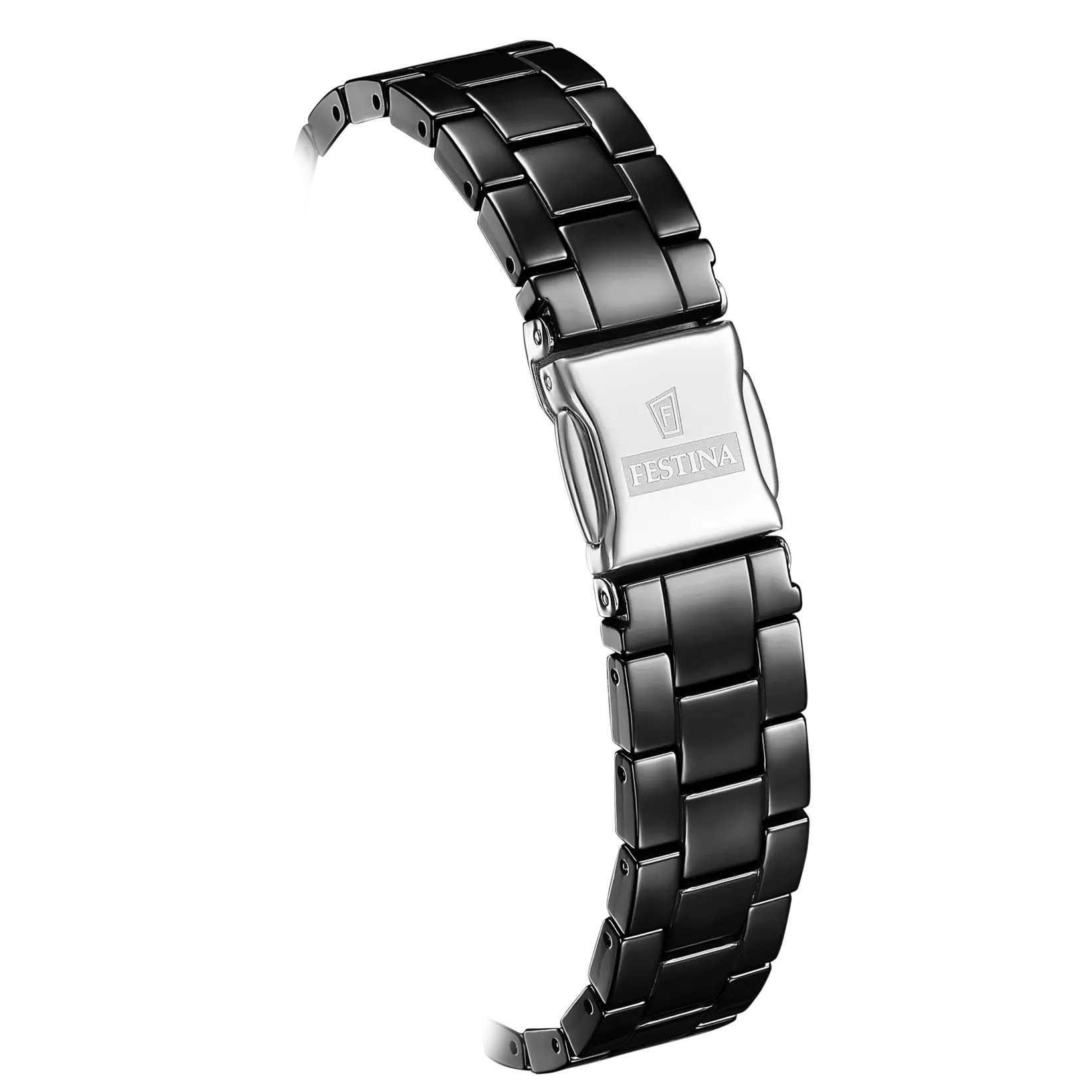 Festina Black Dial Black Ceramic Women's Watch F20751/7