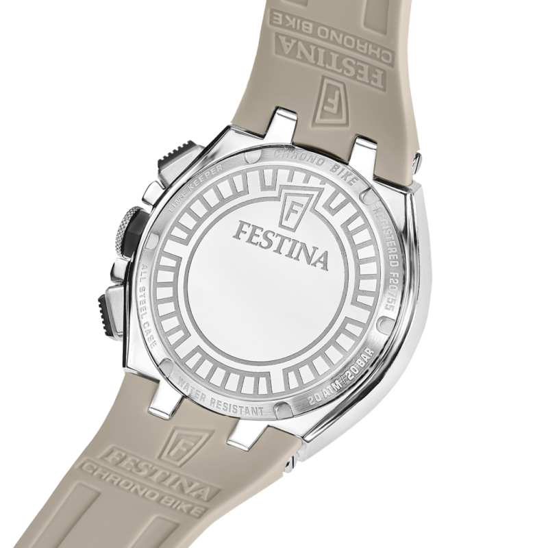 Festina ChronoBike Brown Dial Rubber Strap Men's Watch F20755/2