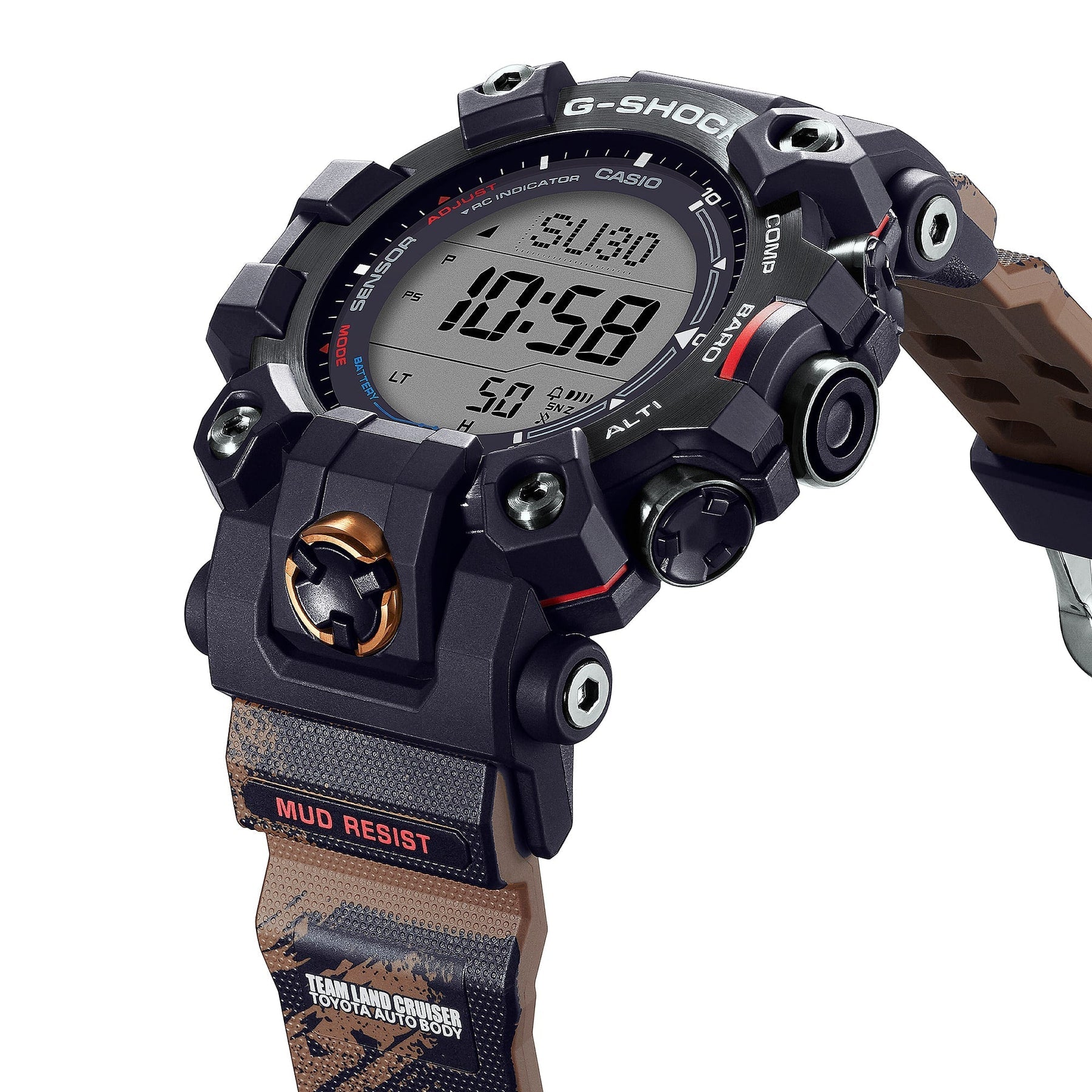 G-Shock Toyota Land Cruiser Resin Band Watch GW9500TLC-1D