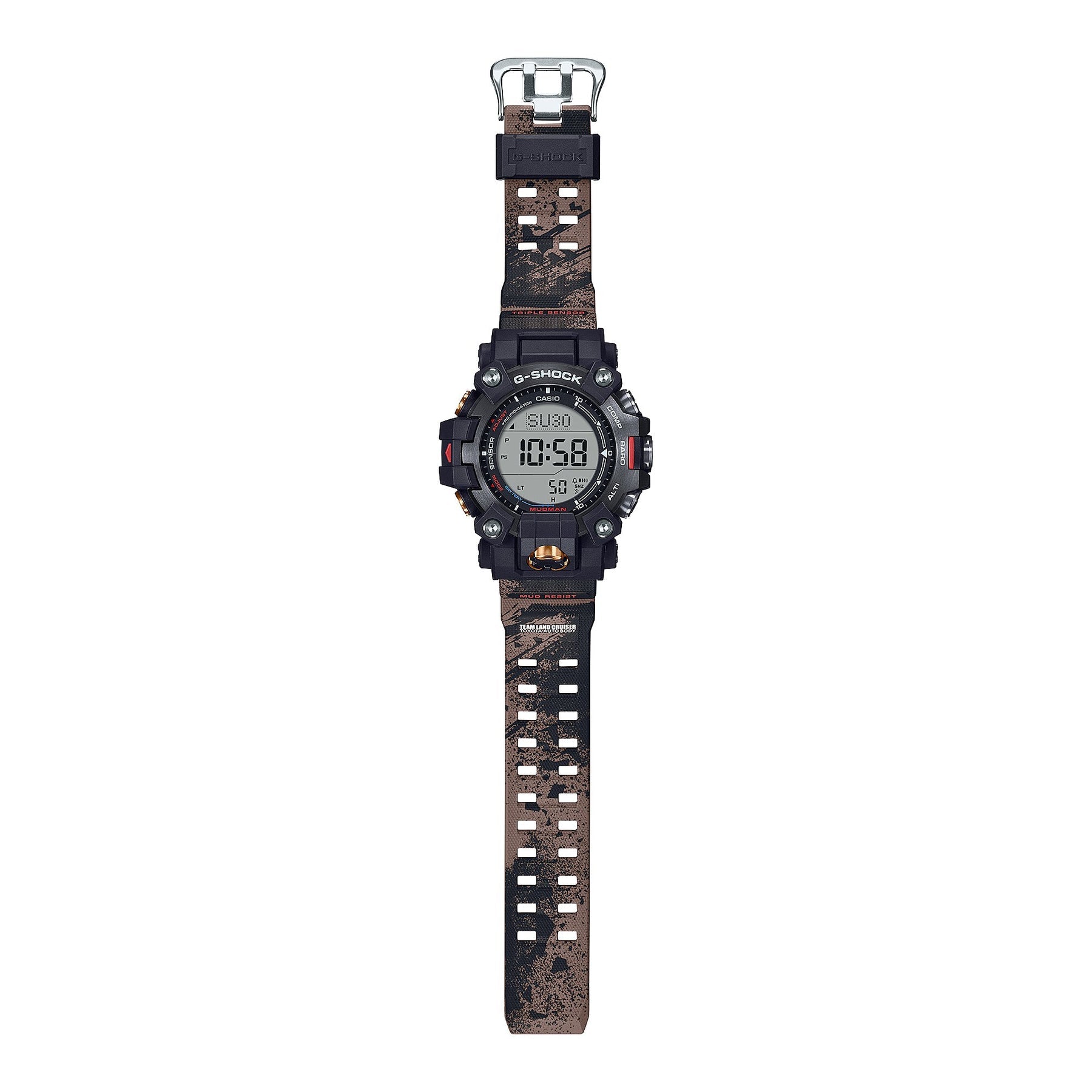 G-Shock Toyota Land Cruiser Resin Band Watch GW9500TLC-1D