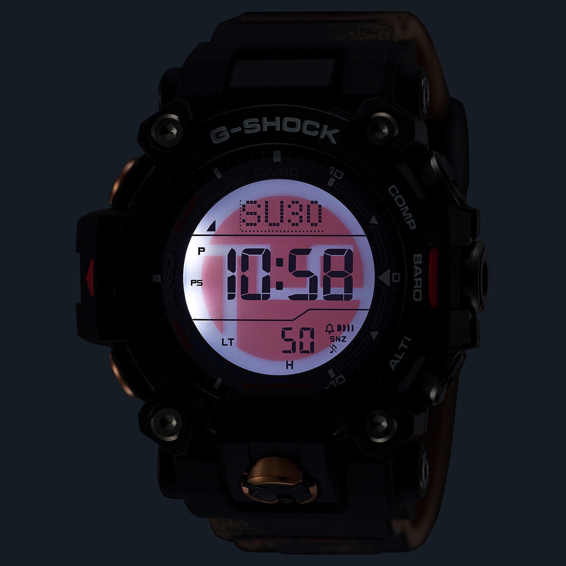 G-Shock Toyota Land Cruiser Resin Band Watch GW9500TLC-1D