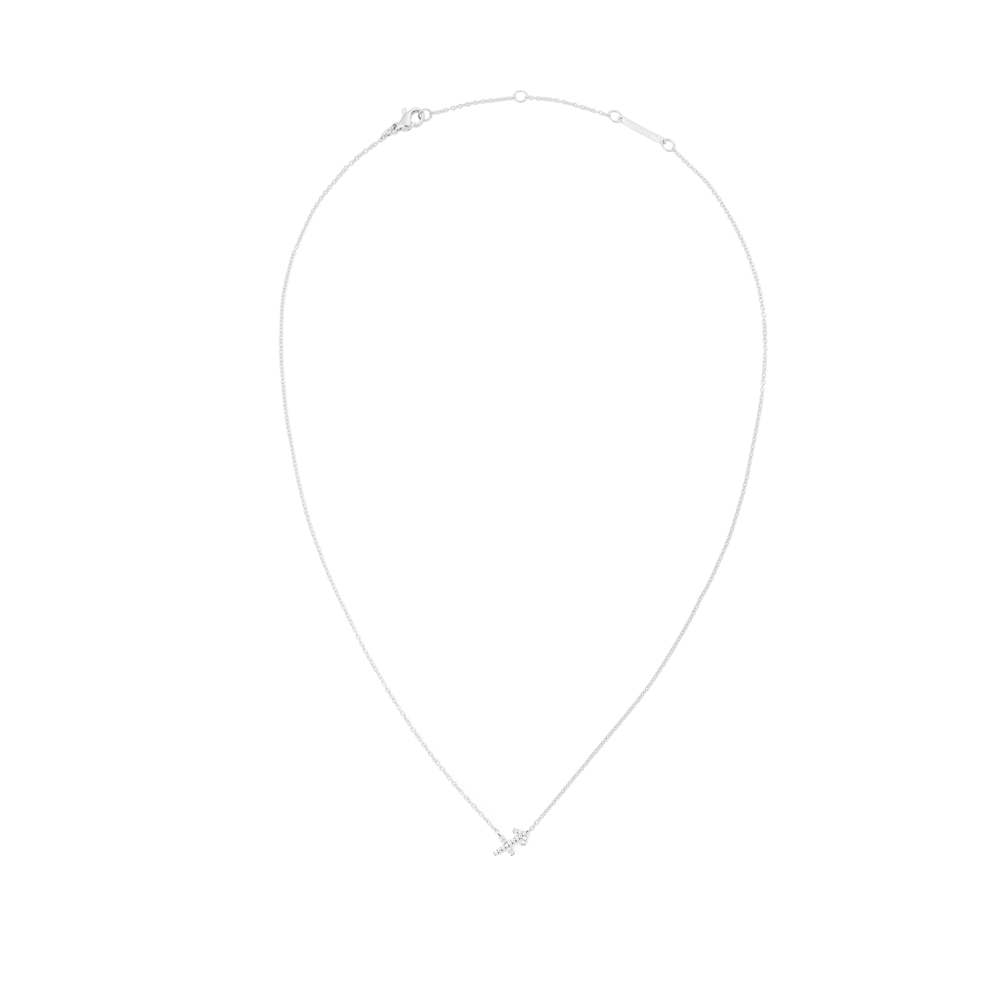 Daniel Wellington Zodiac Crystal Necklace Silver