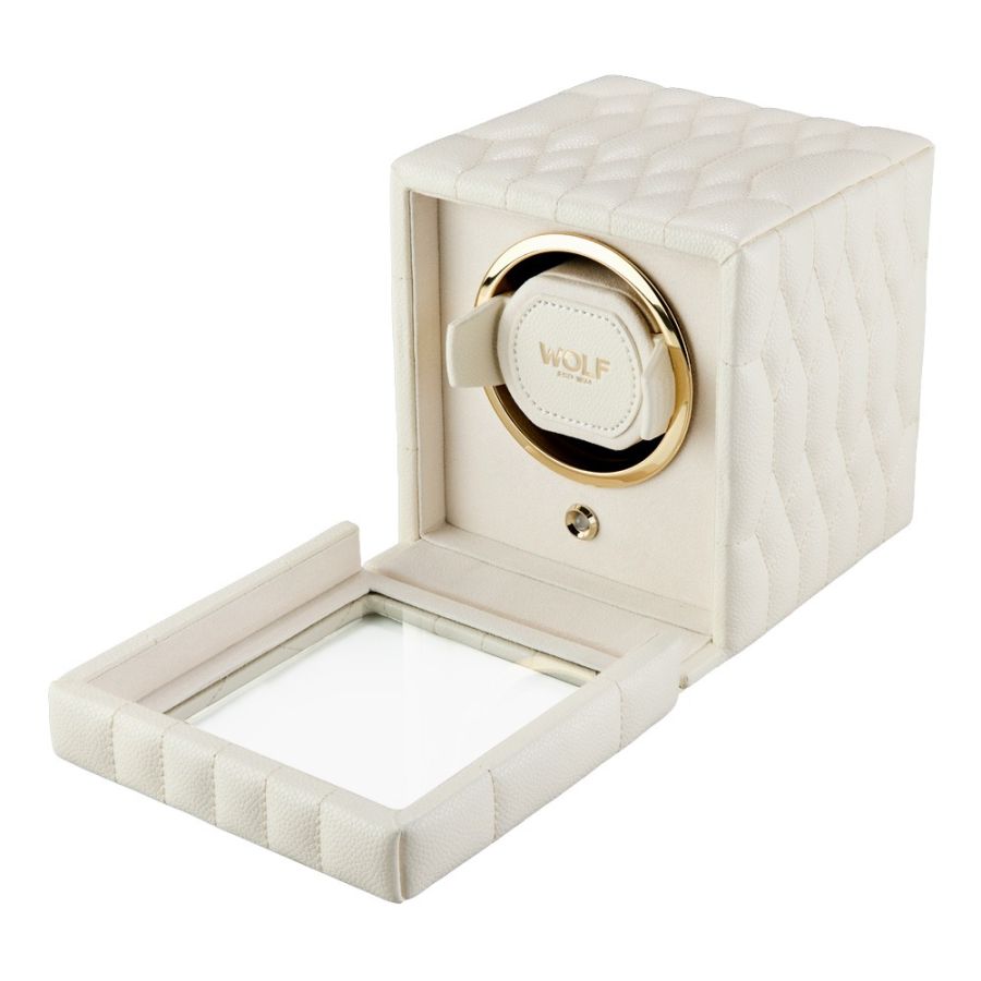 Wolf Lauren Single Watch Winder Ivory