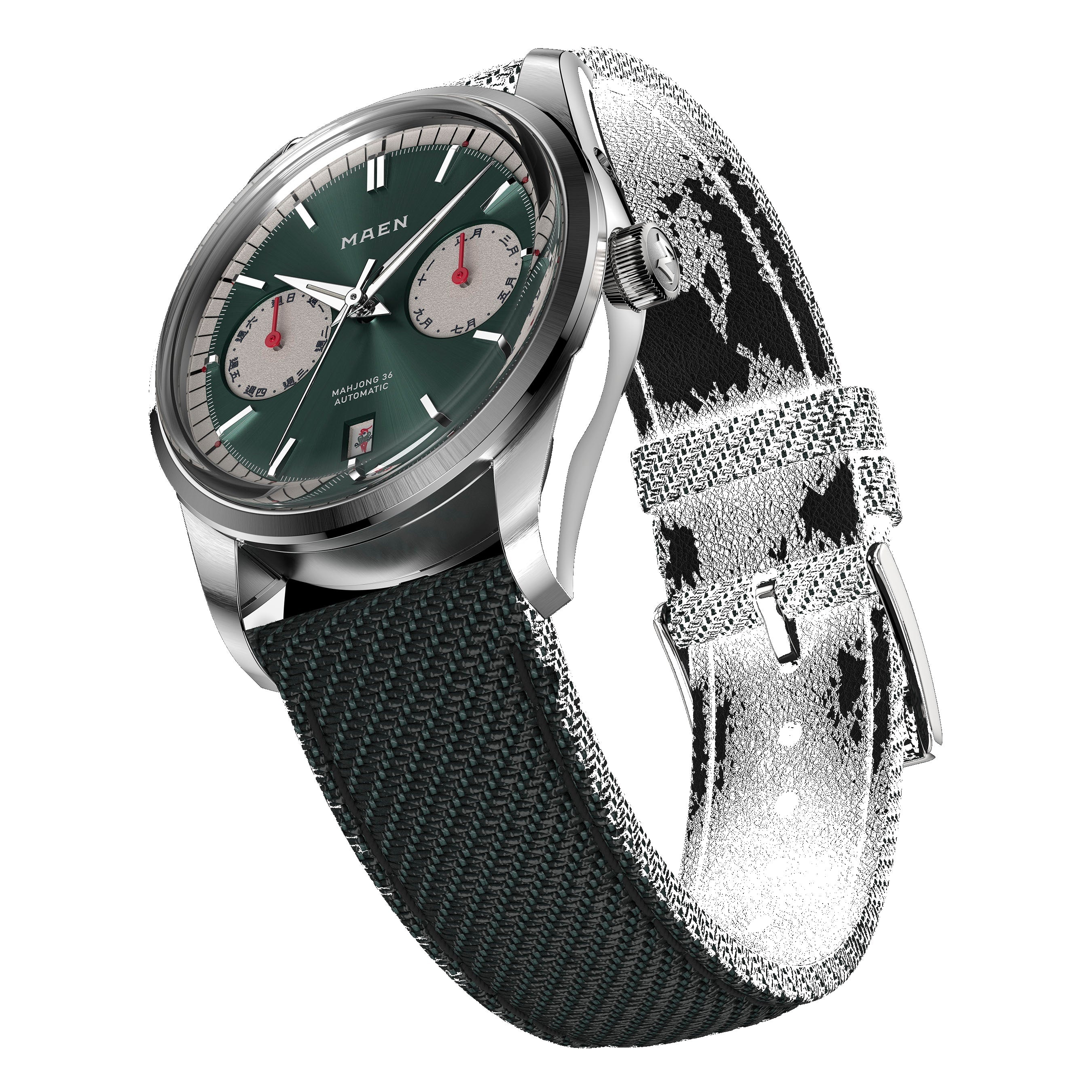 MAEN MAEN Mahjong 36 Automatic Watch MHV.03 - MAHJONG 36 3 4