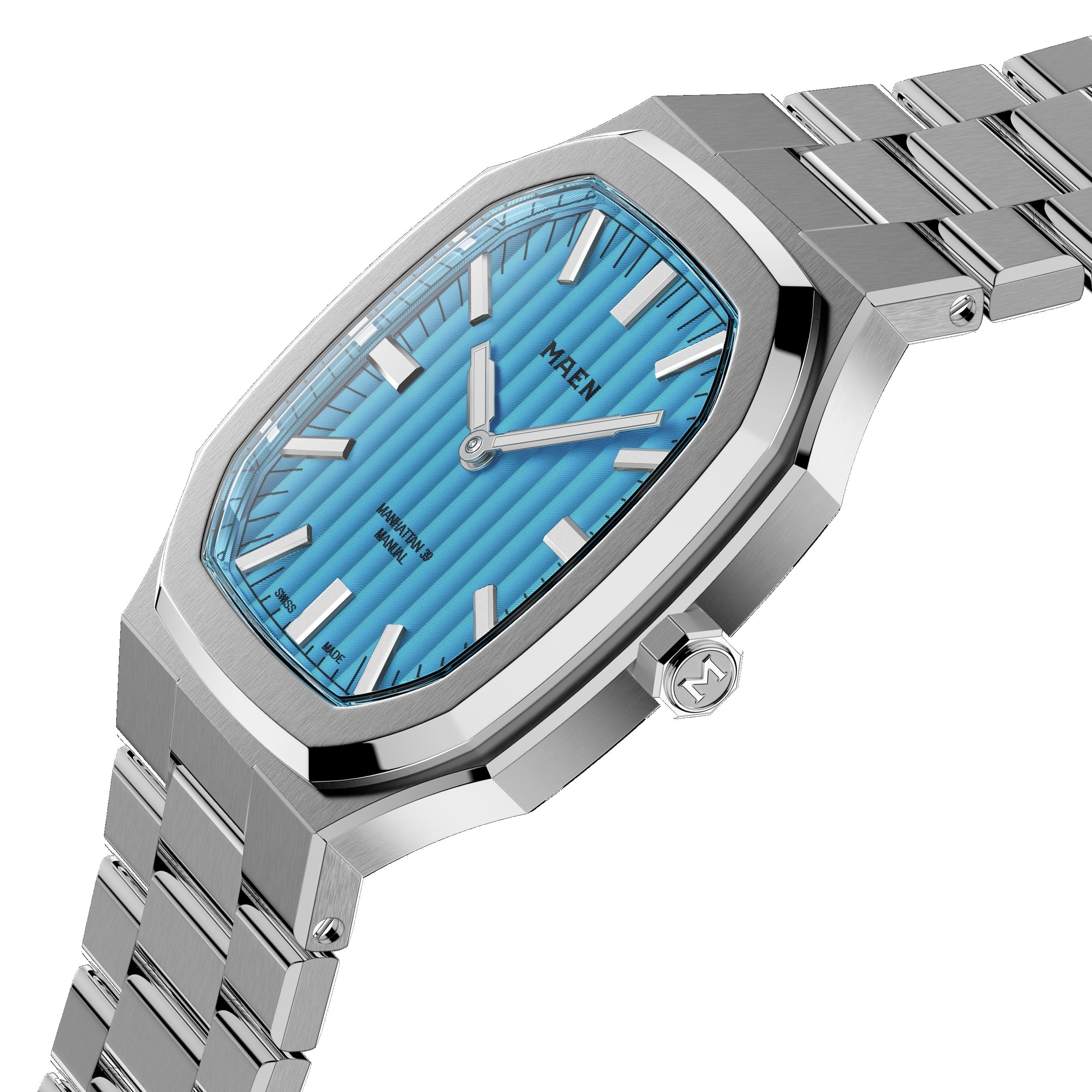 MAEN MAEN Manhattan 39 Ultra-Thin Automatic Watch M4.1.3 - MHU03 Overhead