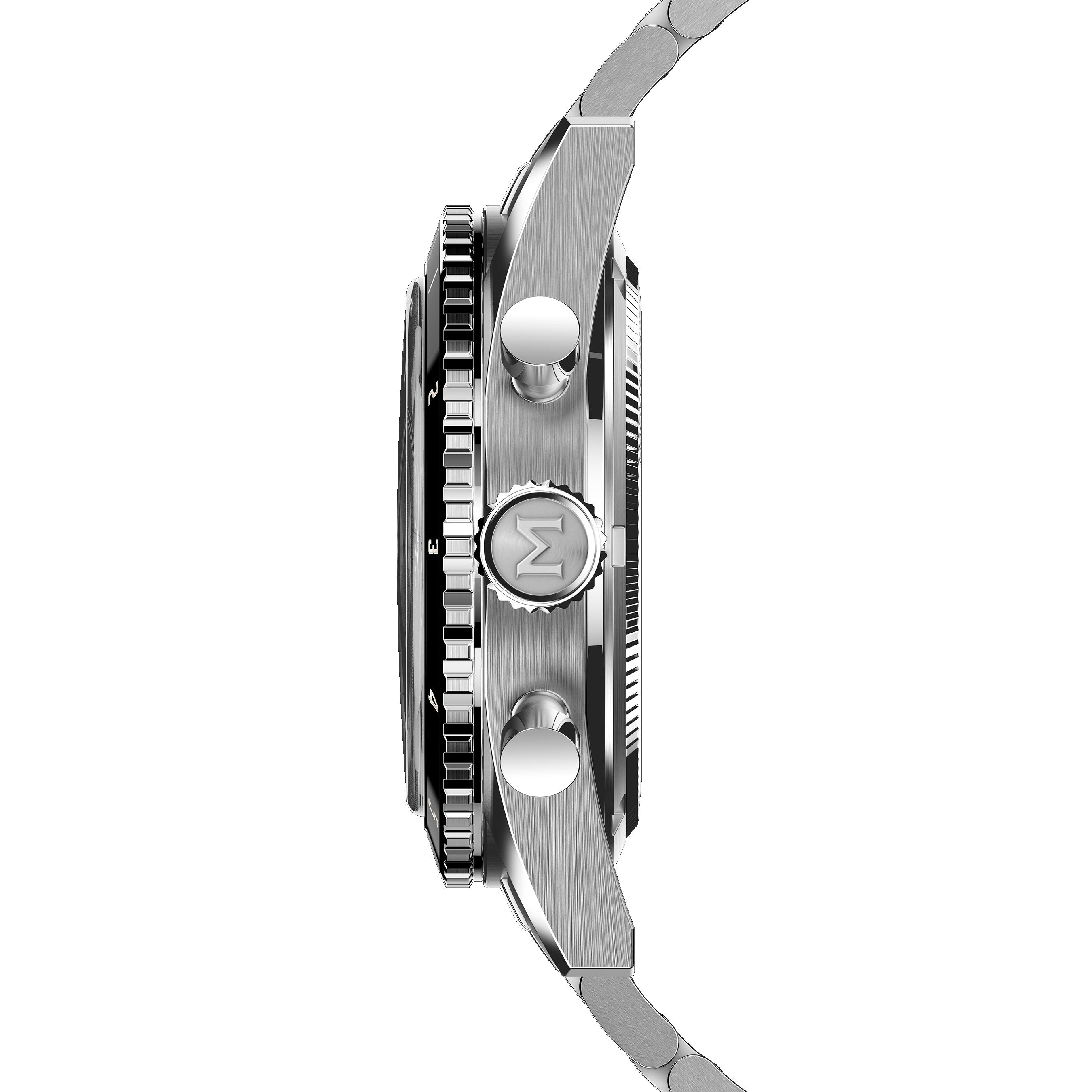 MAEN MAEN Skymaster 38 Chronograph Manual Wind Watch M6.1.3 - Side case 12Hour e14b2755-83a5-4c62-89a9-e5fd6b4fd8b6