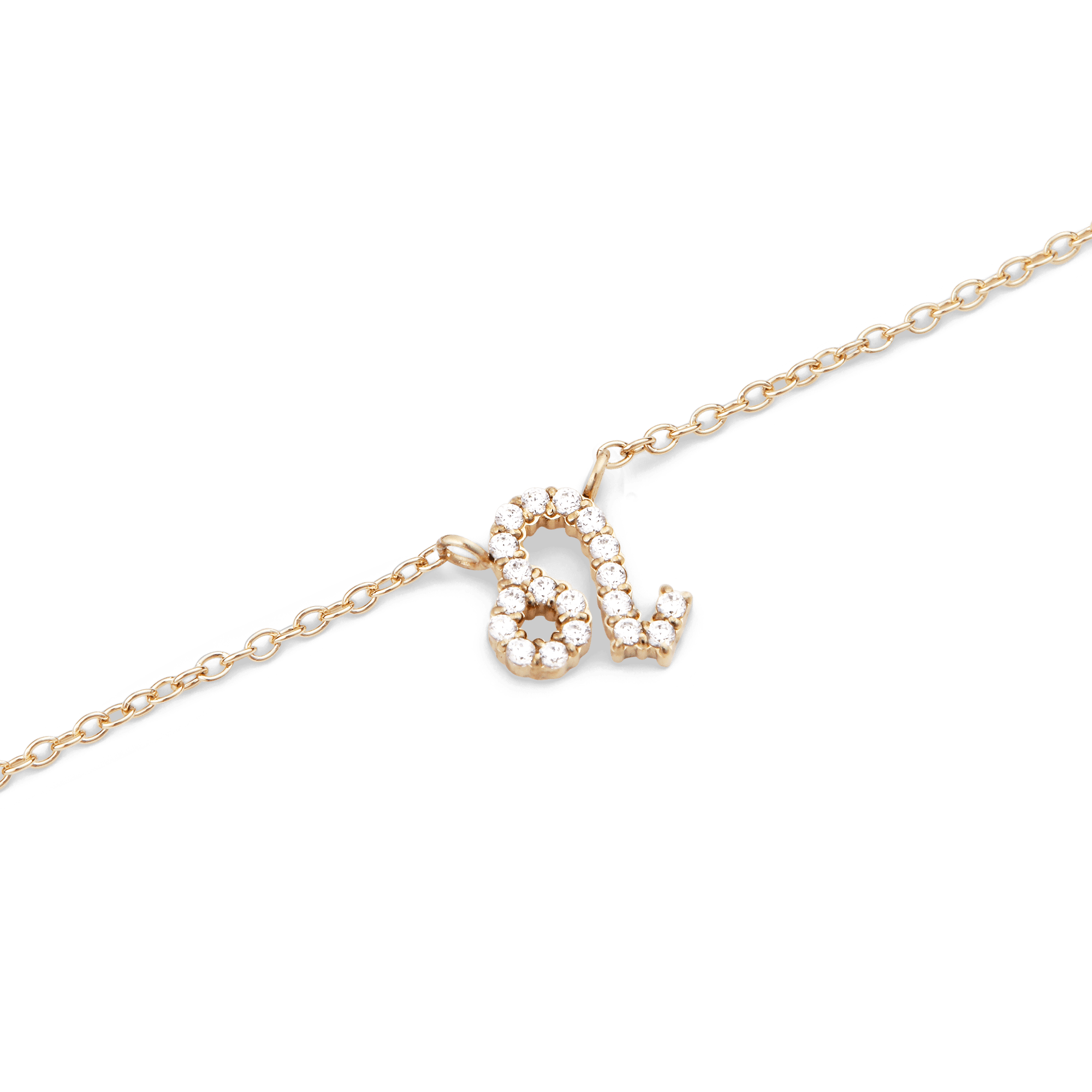 Daniel Wellington Zodiac Crystal Necklace Gold