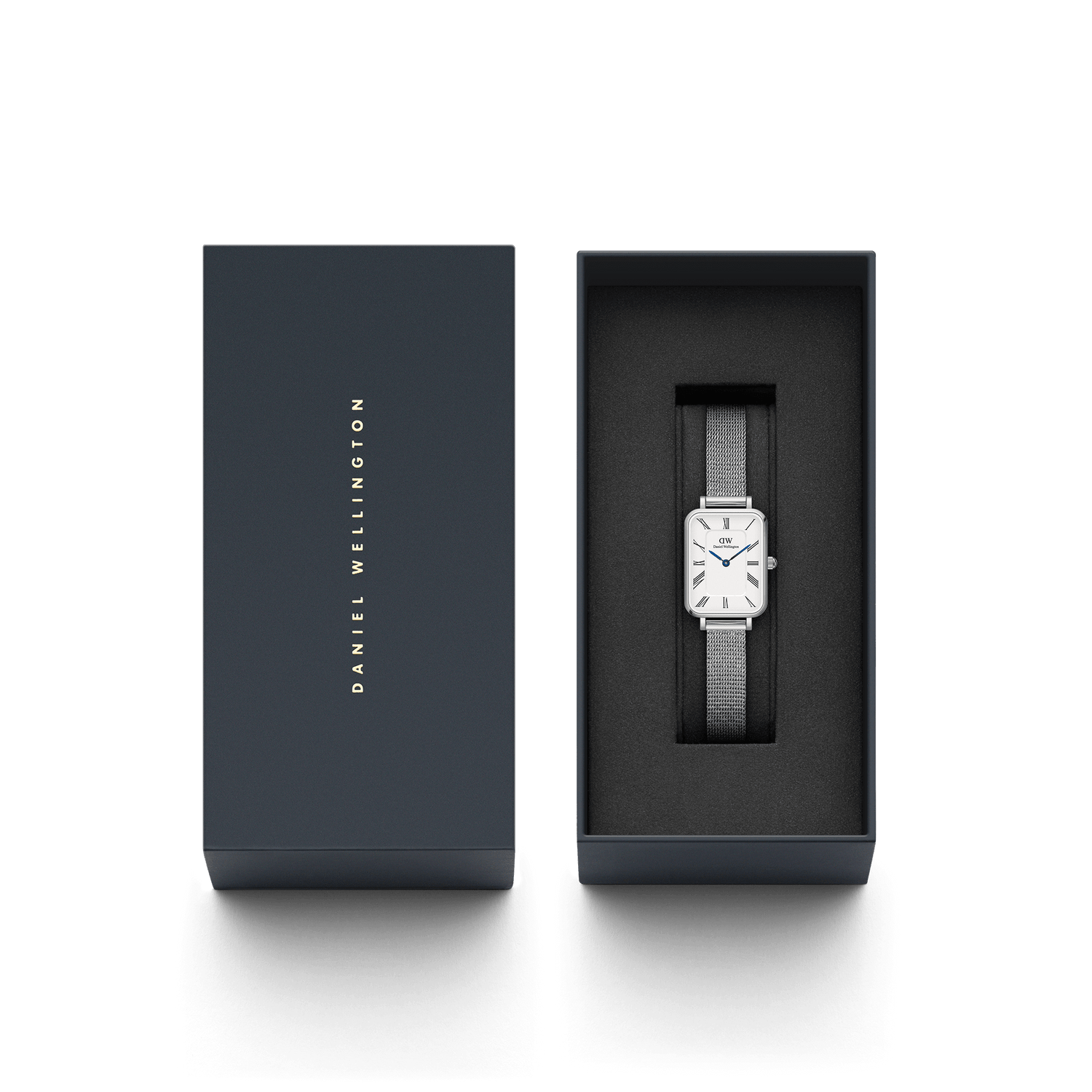 Daniel Wellington Quadro Roman Numerals Sterling Watch DW00100690