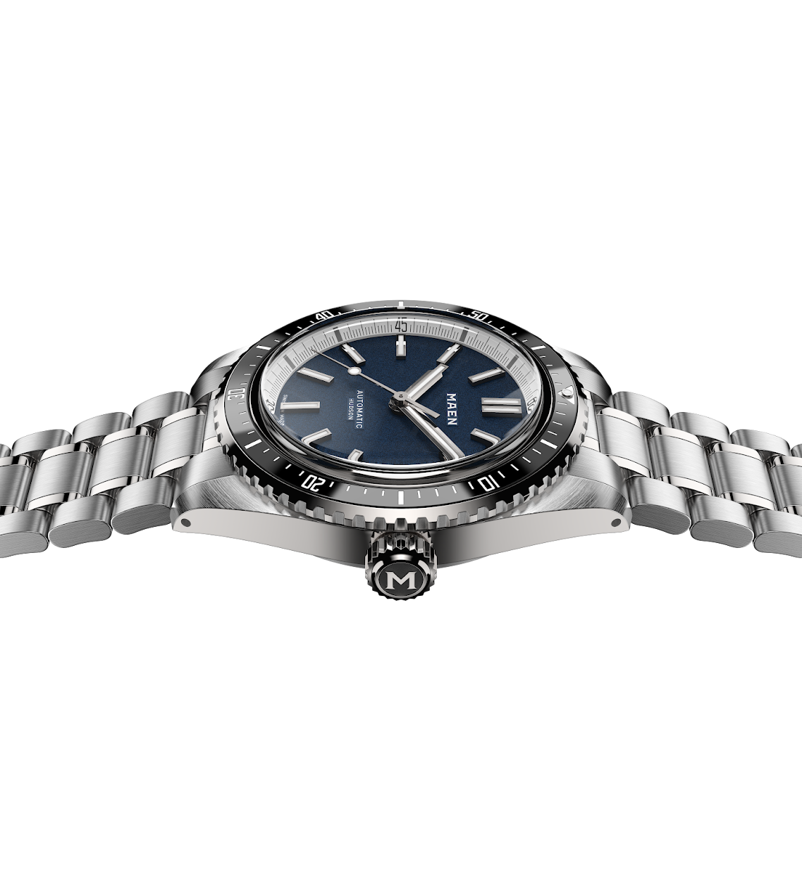 MAEN Hudson 38 MK5 Blue Dial Date Automatic Watch M1.1.6