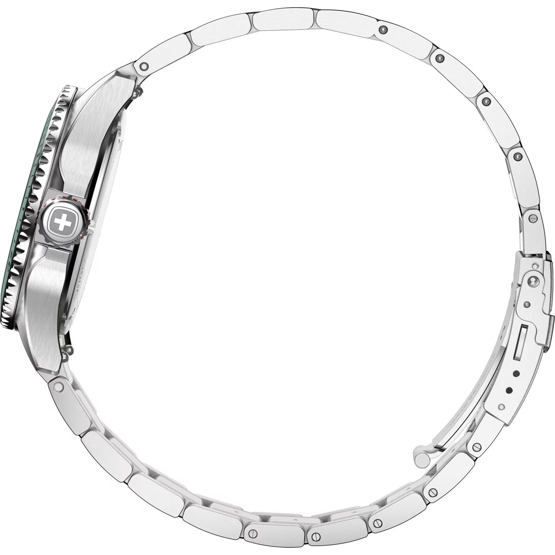 Wenger Executive 34mm Turqoise Dial Stainless Steel 200M Women's Watch 01.2021.103