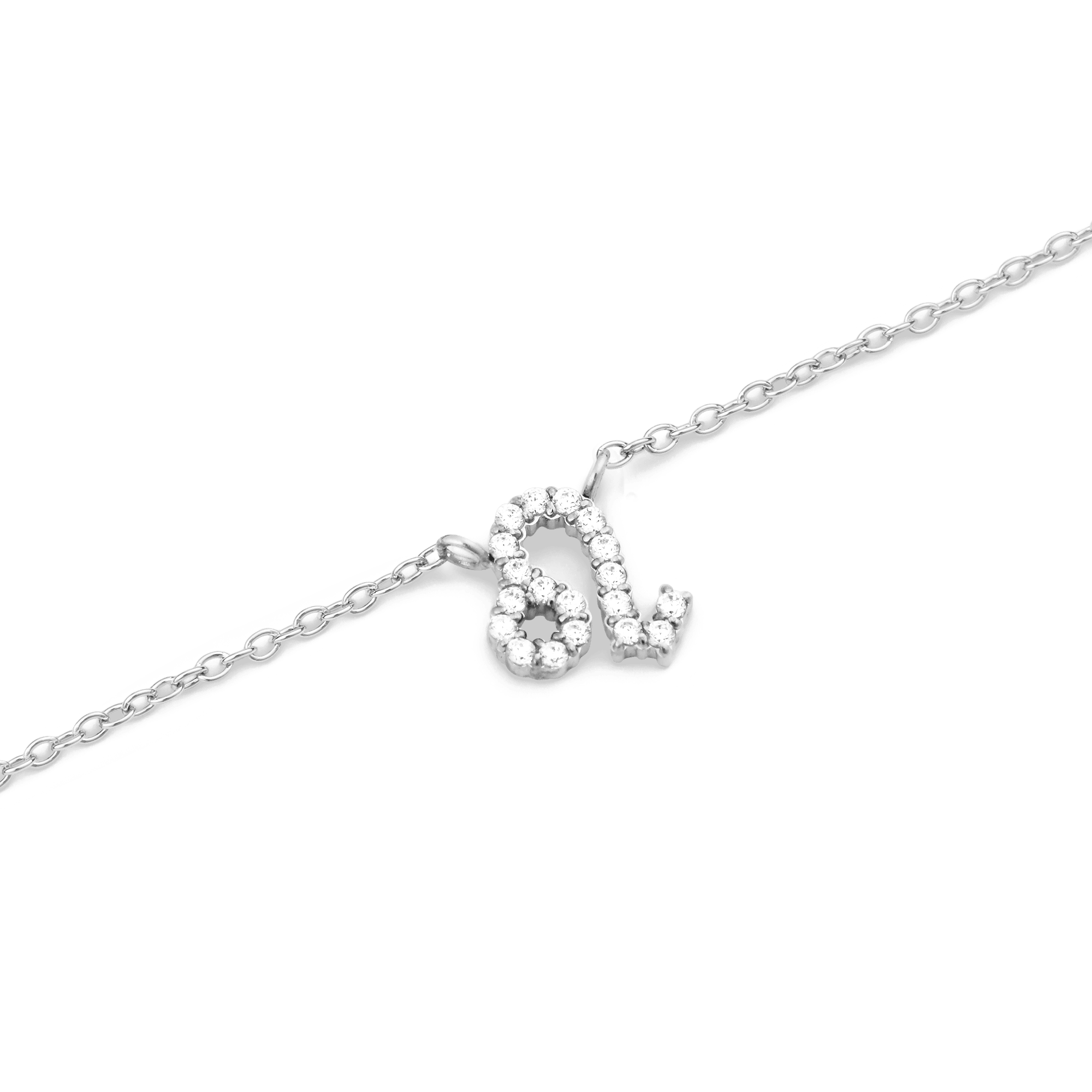Daniel Wellington Zodiac Crystal Necklace Silver