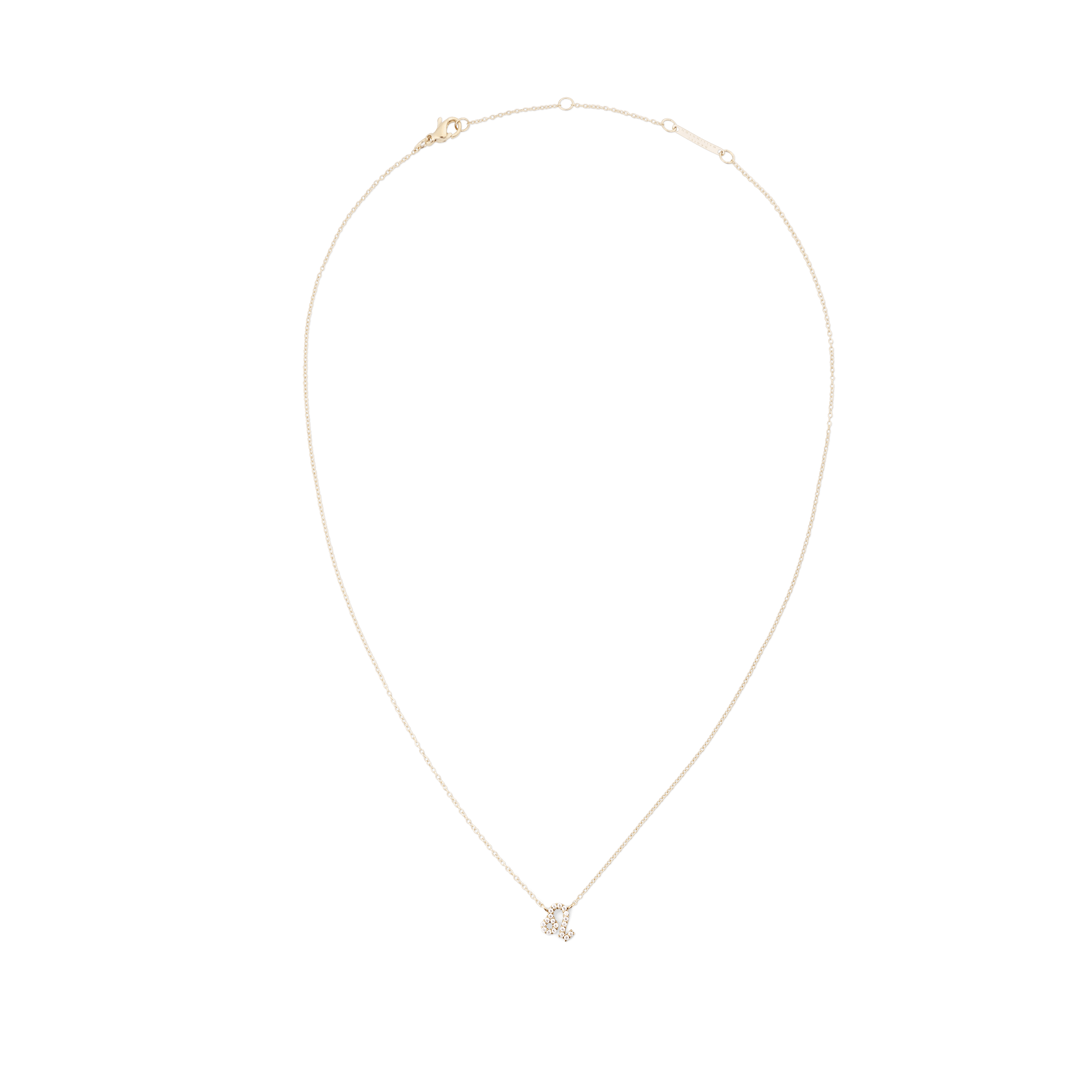 Daniel Wellington Zodiac Crystal Necklace Gold
