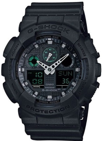 Casio G-Shock GA100MB-1A Analogue Digital Mens Watch