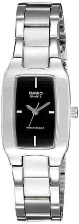 Casio Enticer Analog Black Dial Ltp-1165A-1C Womens Watch