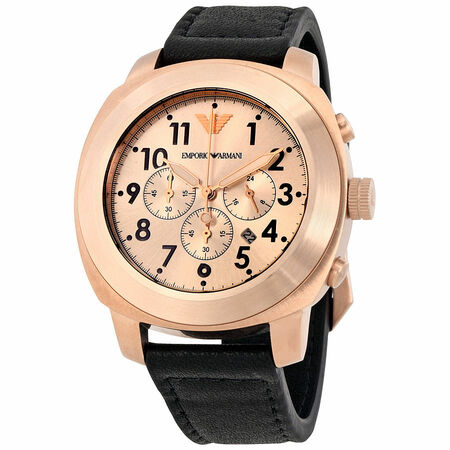 Emporio Armani Men's Rose Gold Delta Chronograph Watch SKU: EA1234