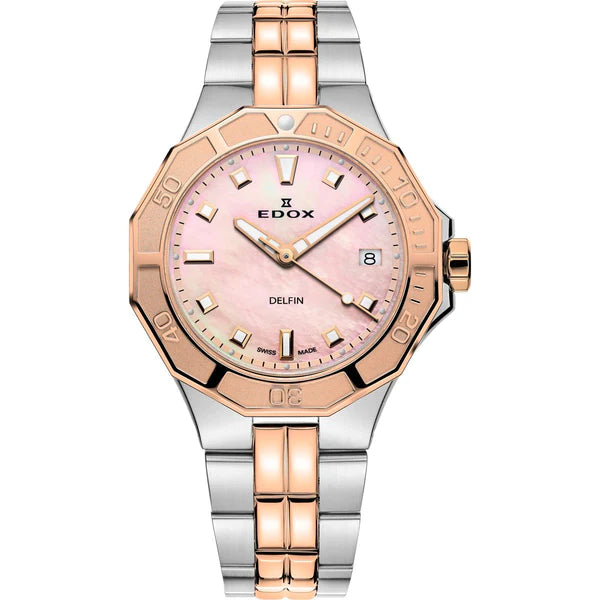Edox Delfin The Original Analogue Women's Watch 53020357RMROR